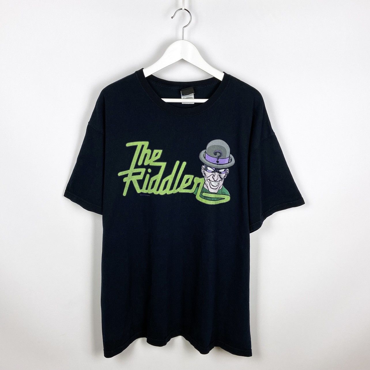 DC Comics Vintage 00s DC Comics Batman Riddler rare tee size XL Size US XL / EU 56 / 4 - 1 Thumbnail