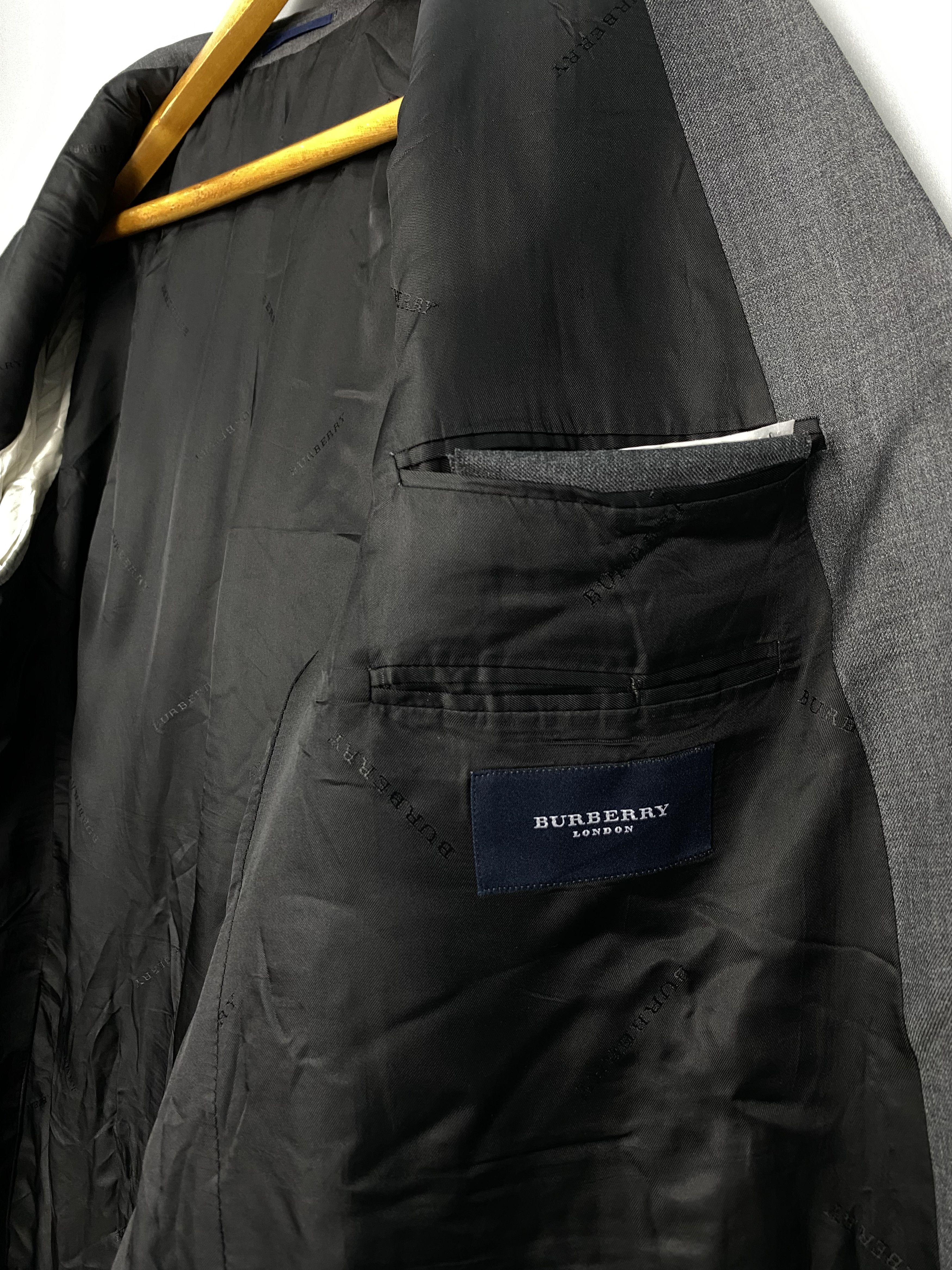 Burberry Vintage Burberry London Blazer Size 28 Size 48R - 8 Thumbnail