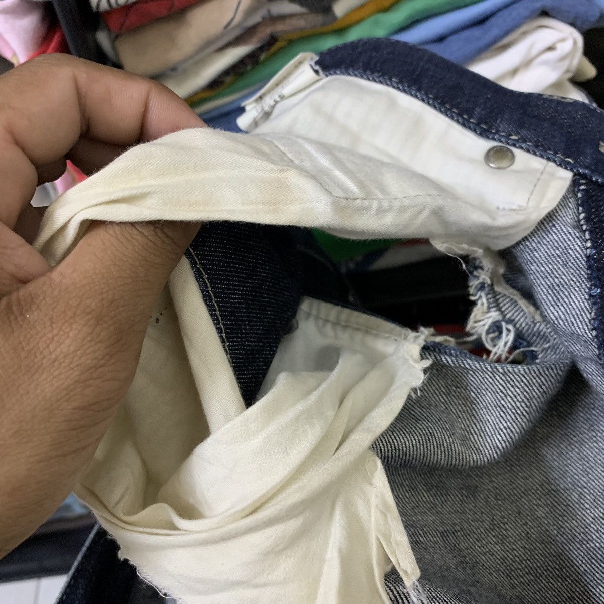 Japanese Brand × Takeo Kikuchi DISTRESS TAKEO KIKUCHI SELVEDGE JEANS Size US 31 - 14 Thumbnail