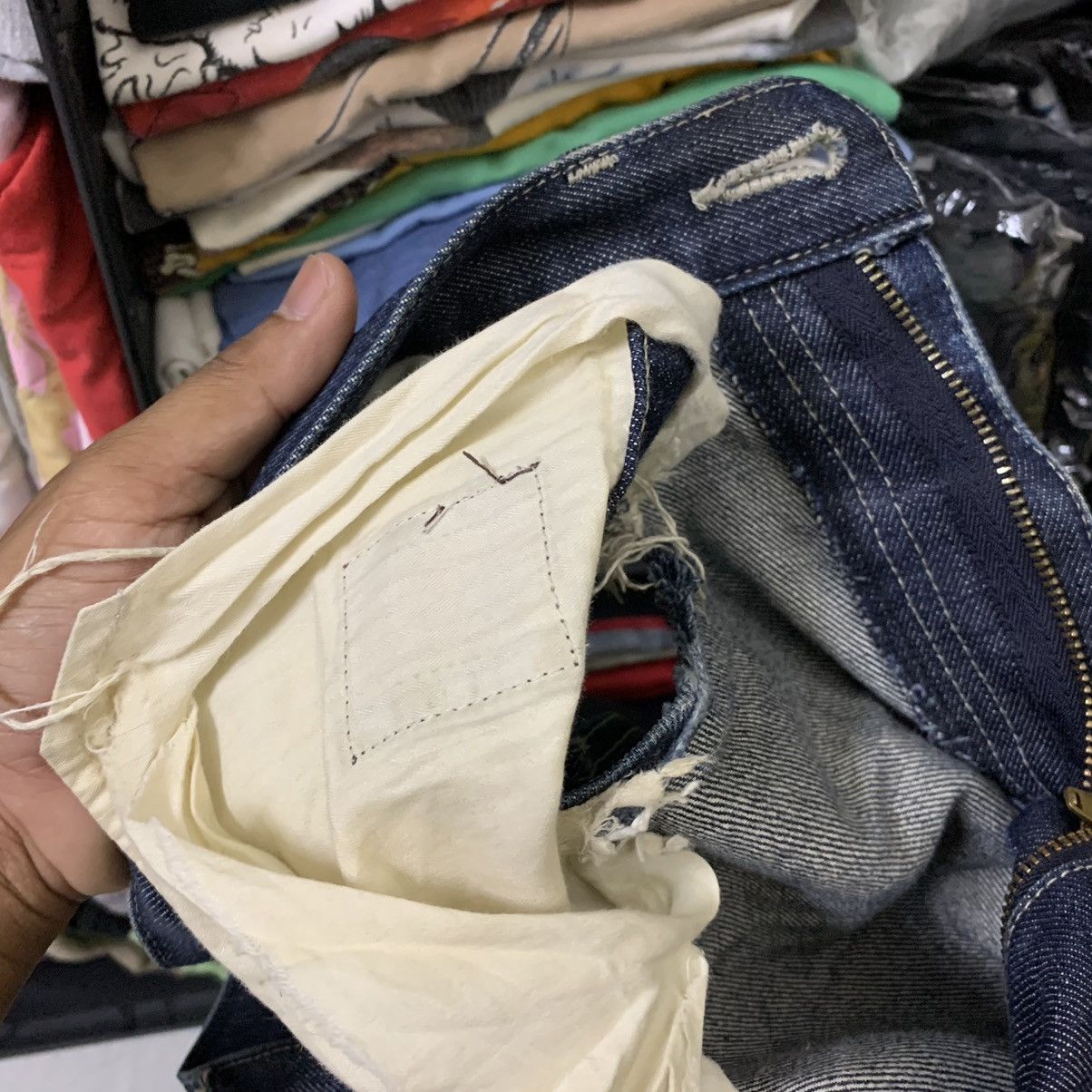 Japanese Brand × Takeo Kikuchi DISTRESS TAKEO KIKUCHI SELVEDGE JEANS Size US 31 - 12 Thumbnail