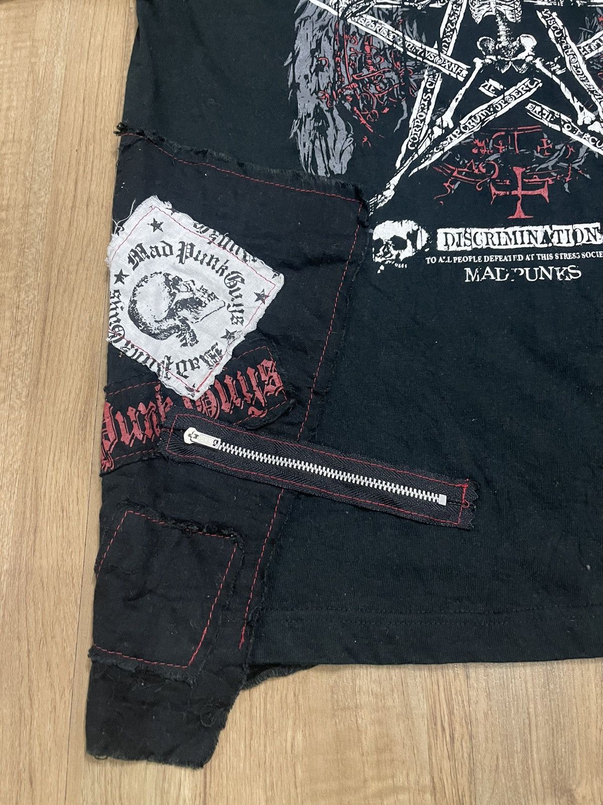 Seditionaries Madpunk Patchworks Punk T Shirt Size US L / EU 52-54 / 3 - 4 Thumbnail
