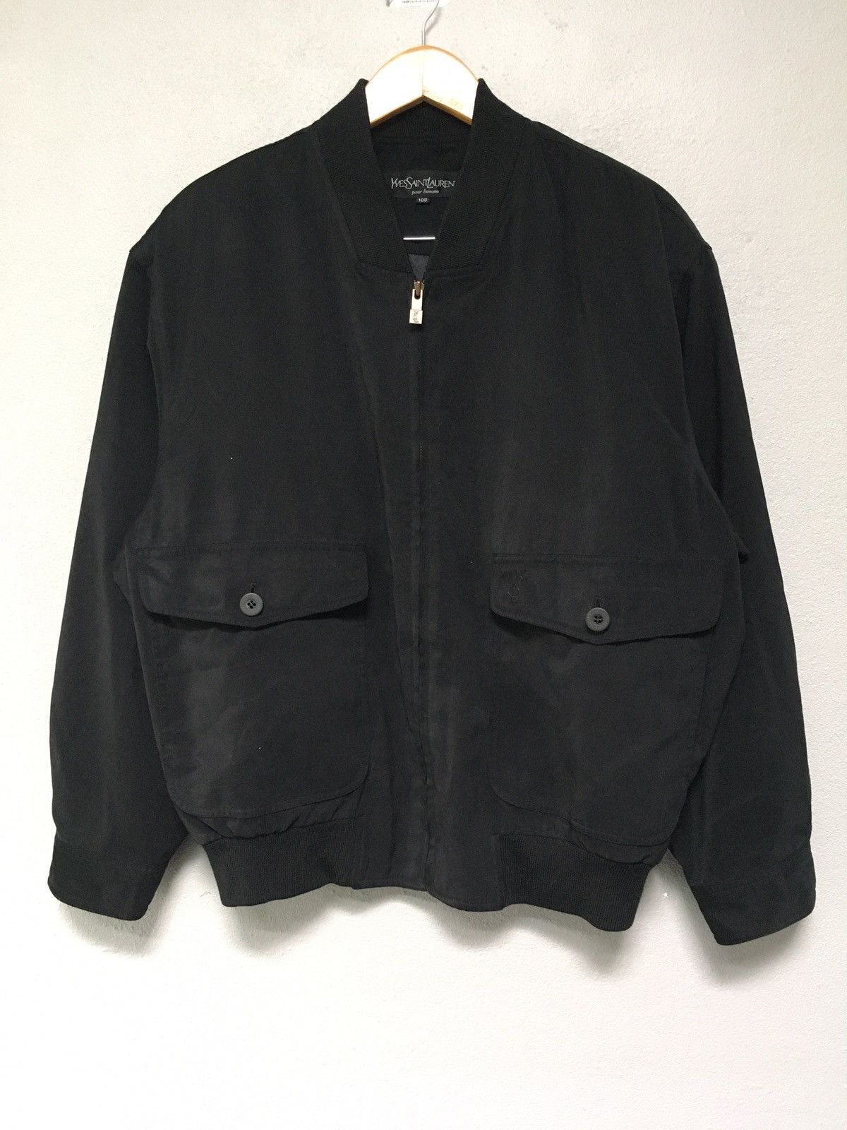 Yves Saint Laurent Yves Saint Laurent homme bomber jacket Size US M / EU 48-50 / 2 - 2 Thumbnail