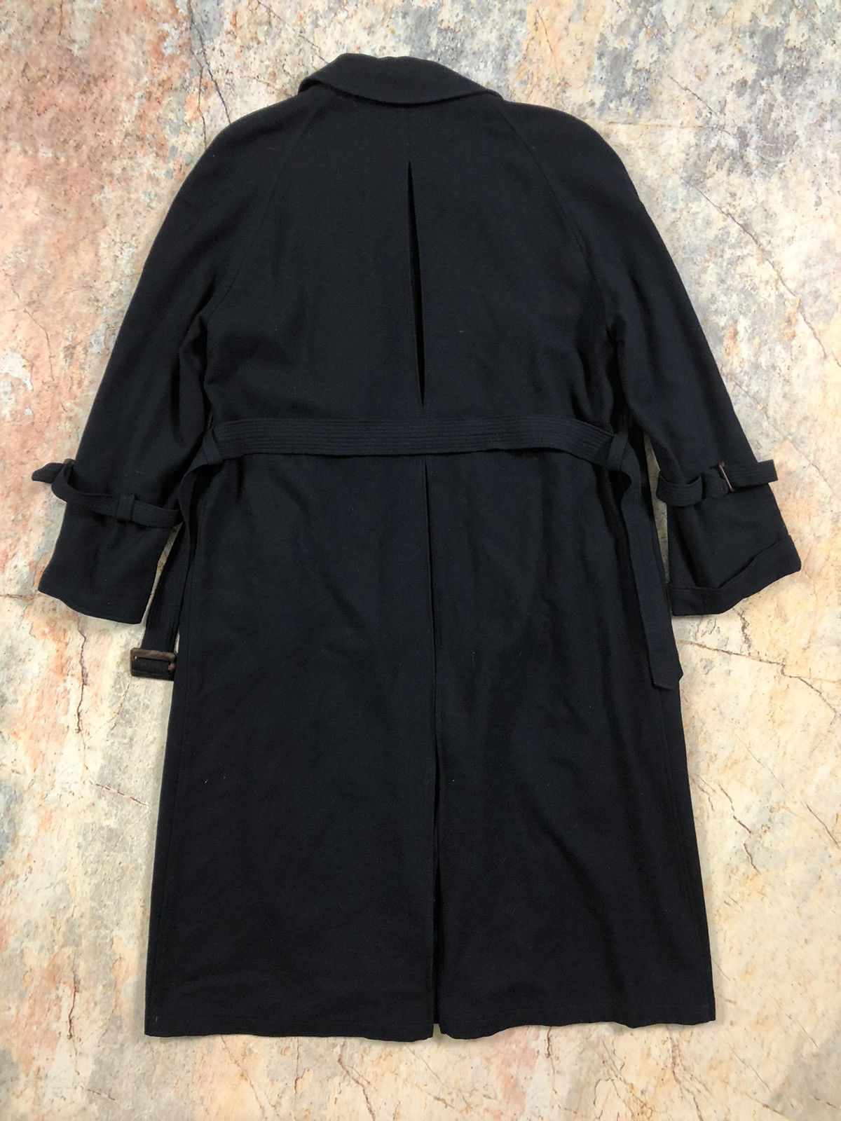 Jil Sander Burberrys blue vintage nova check plated coat trench Size S / US 4 / IT 40 - 10 Thumbnail