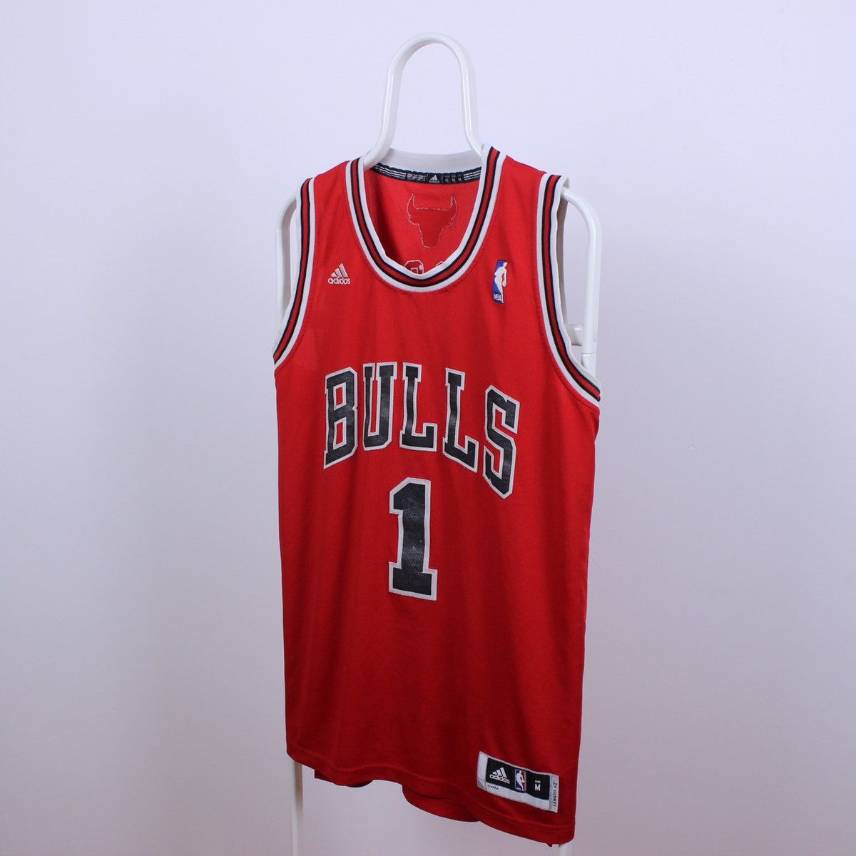 Adidas Vintage Jersey Adidas Chicago Bulls 1 Rose Size US M / EU 48-50 / 2 - 2 Thumbnail