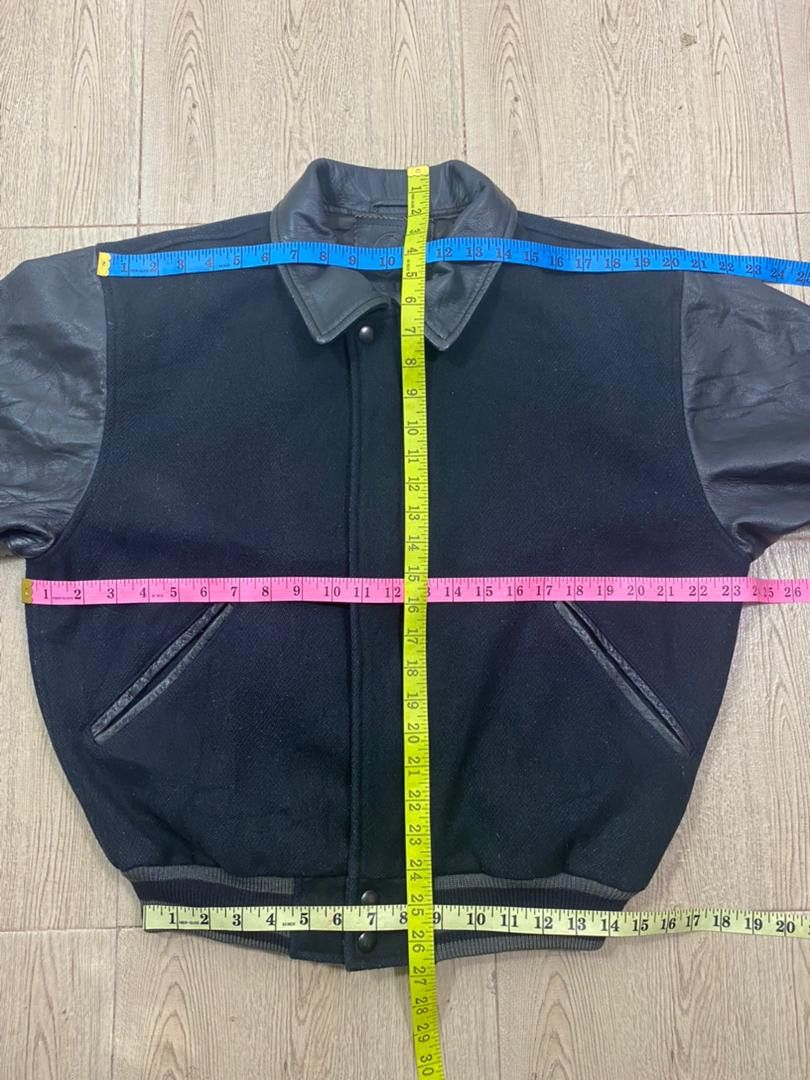 Golden Bear Vintage Golden Bear Wool Varsity Jacket Leather Sleeves Size US S / EU 44-46 / 1 - 15 Thumbnail