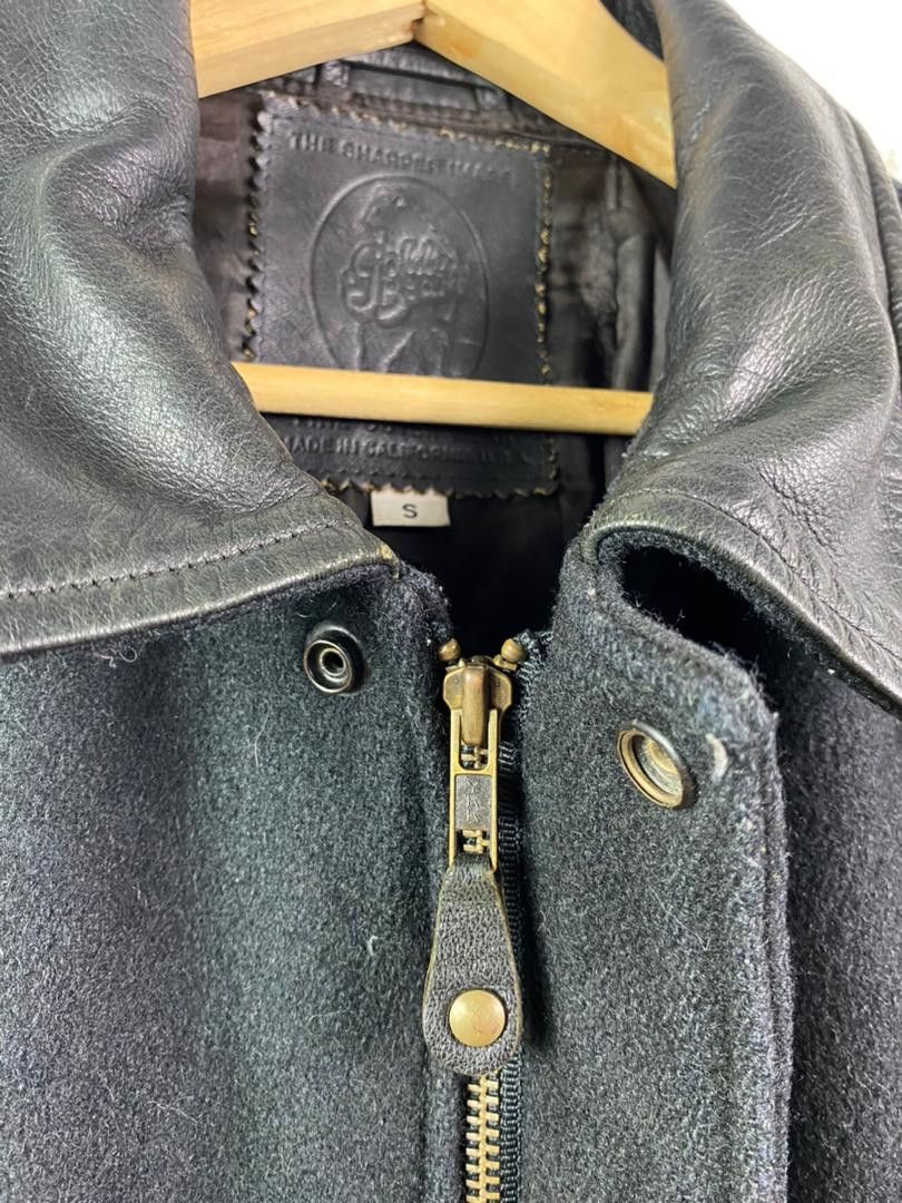 Golden Bear Vintage Golden Bear Wool Varsity Jacket Leather Sleeves Size US S / EU 44-46 / 1 - 4 Thumbnail