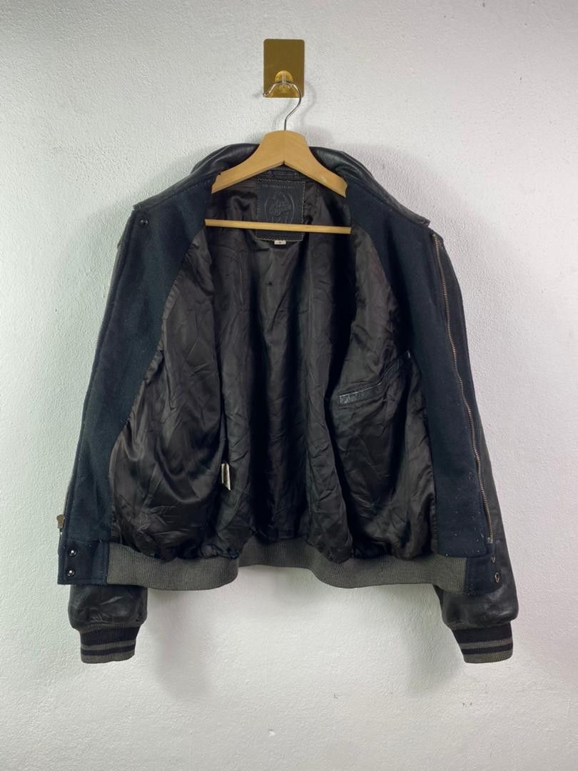 Golden Bear Vintage Golden Bear Wool Varsity Jacket Leather Sleeves Size US S / EU 44-46 / 1 - 7 Thumbnail