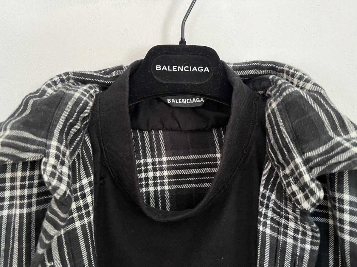 Balenciaga BALENCIAGA TROMPE L'ŒIL SHIRT LARGE FIT | Grailed Balenciaga BALENCIAGA TROMPE L'ŒIL SHIRT LARGE FIT | Grailed