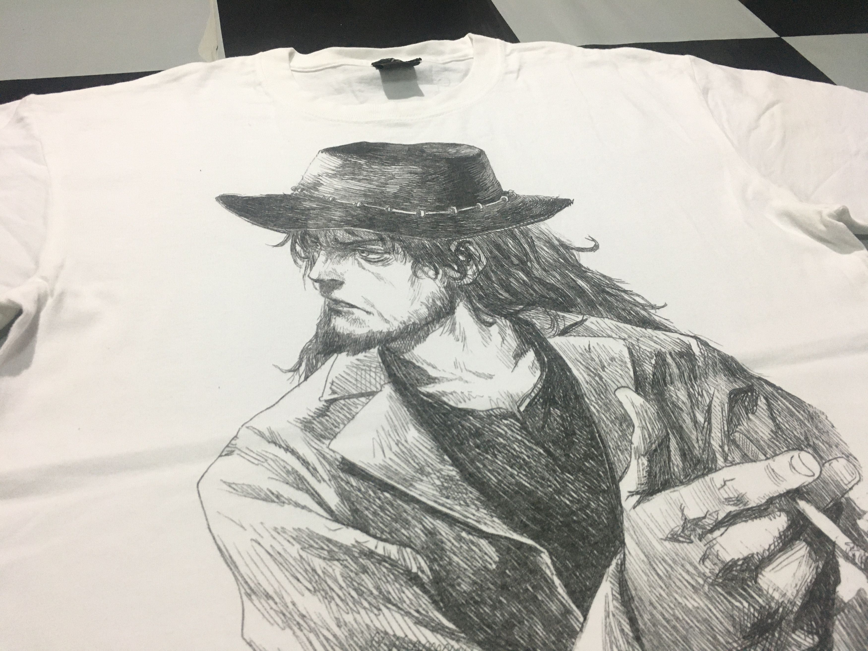 Anime Archival It’s Time To Work Shirt Anime Big Face Graphic Tee Size US L / EU 52-54 / 3 - 3 Thumbnail