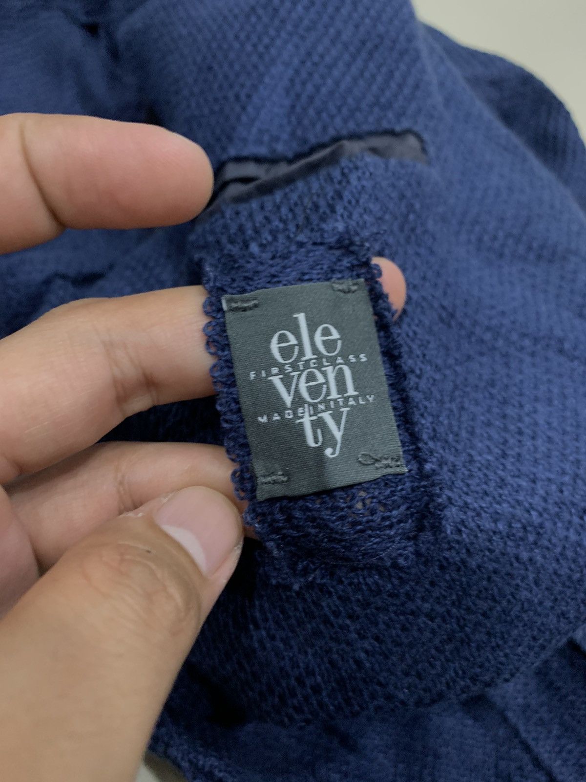 Eleventy ELEVENTY LINEN MIX BLAZER COAT Size US S / EU 44-46 / 1 - 7 Thumbnail