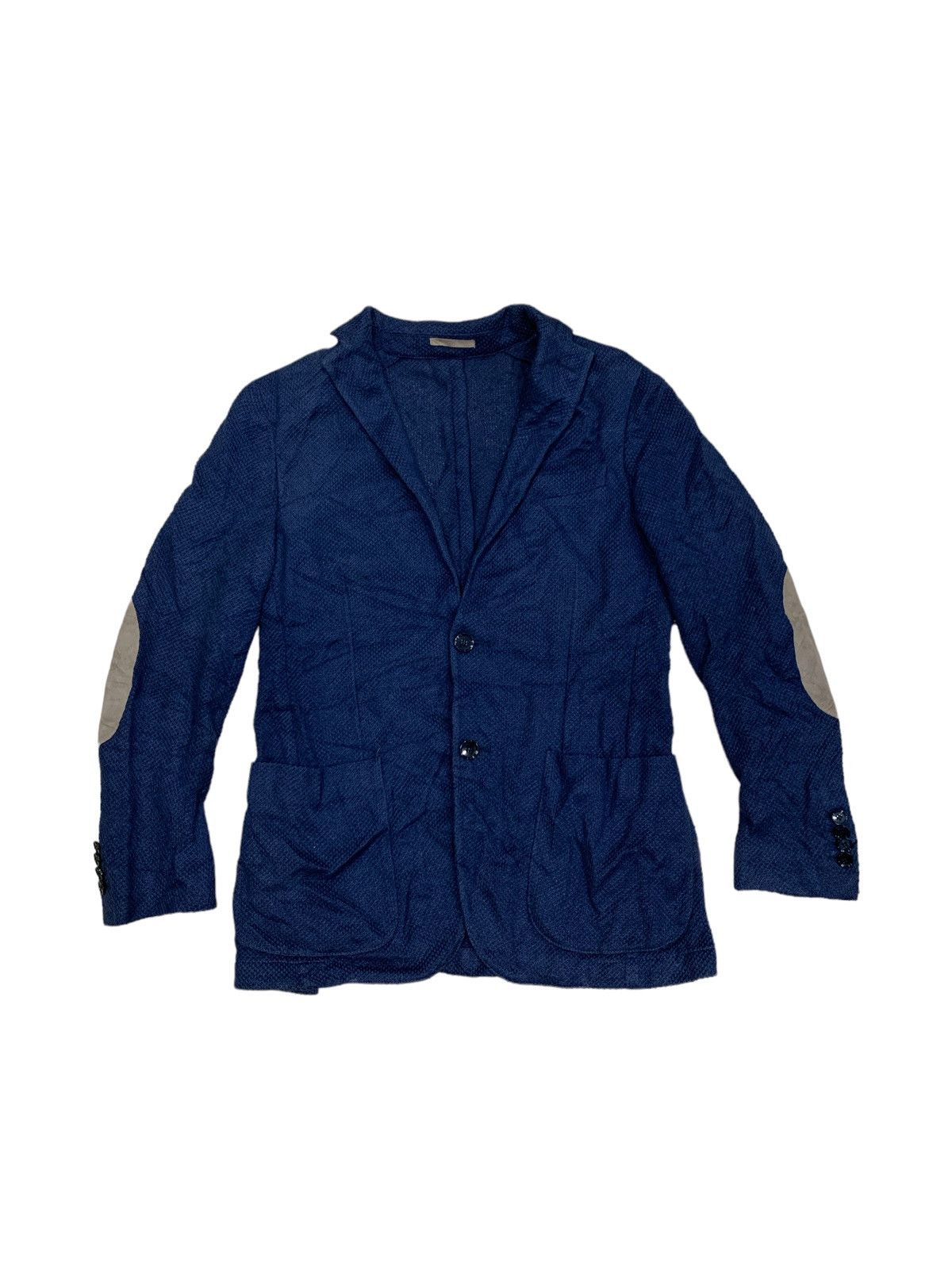 Eleventy ELEVENTY LINEN MIX BLAZER COAT Size US S / EU 44-46 / 1 - 1 Thumbnail