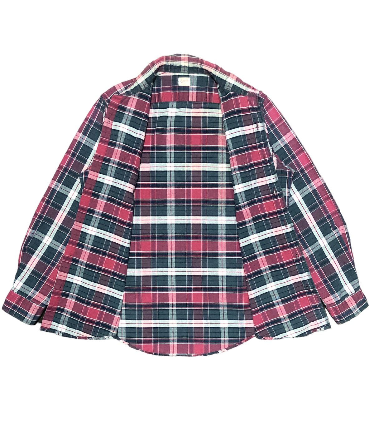 Edwin × Flannel × Japanese Brand Vintage EDWIN Flannel checkered double pocket button up Size US M / EU 48-50 / 2 - 4 Thumbnail