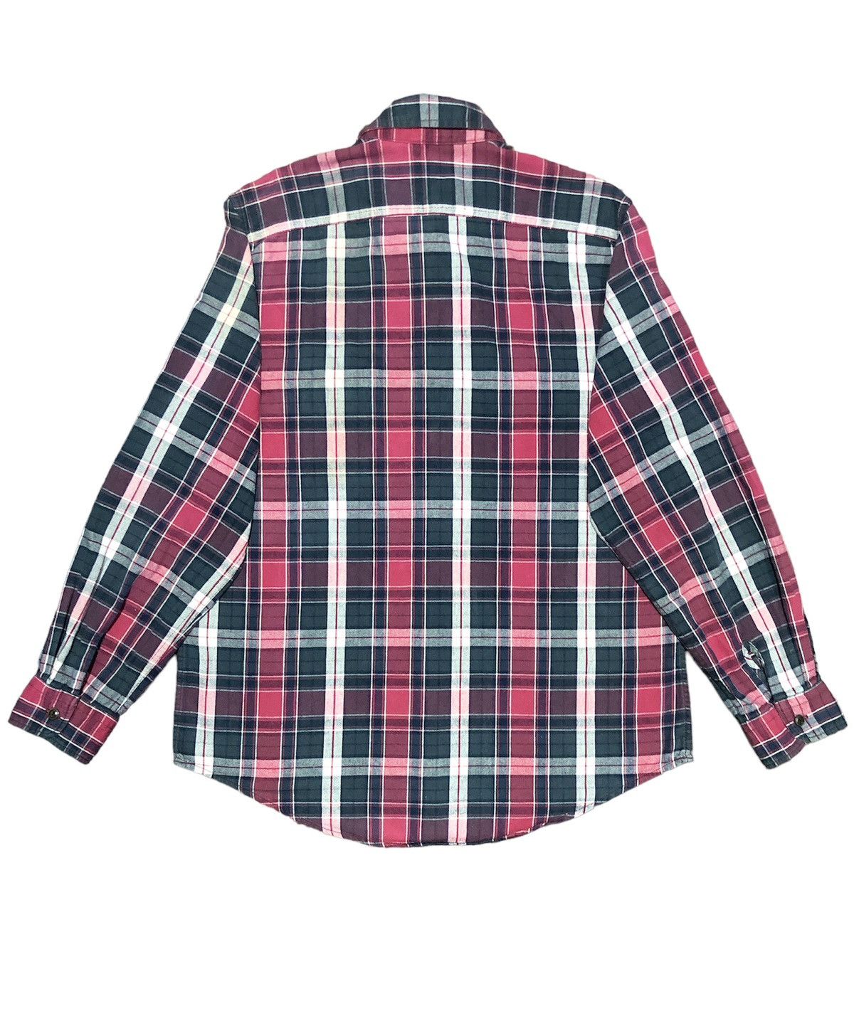 Edwin × Flannel × Japanese Brand Vintage EDWIN Flannel checkered double pocket button up Size US M / EU 48-50 / 2 - 3 Thumbnail