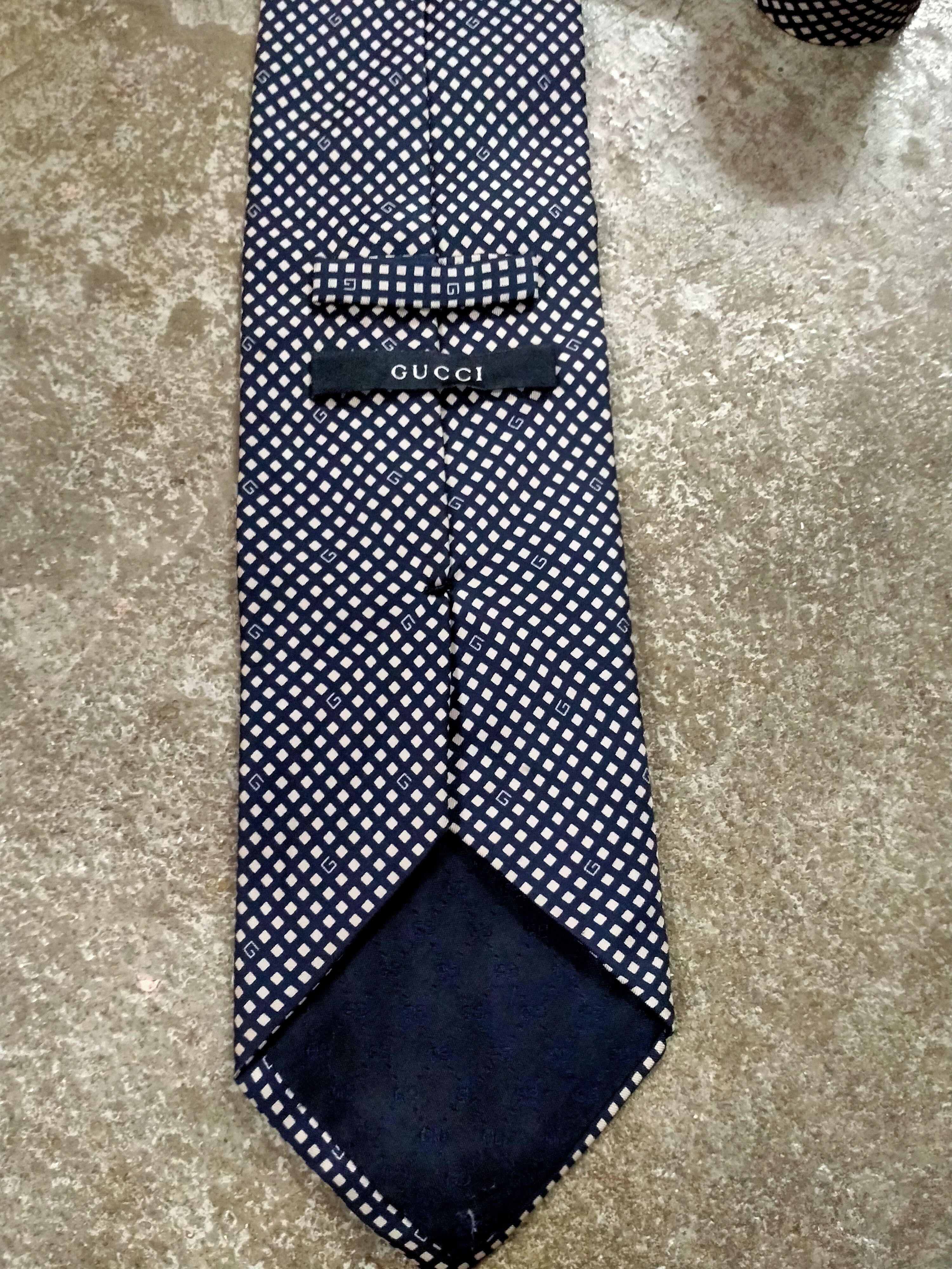 Gucci GUCCI MONOGRAM NECKTIE Size ONE SIZE - 3 Thumbnail