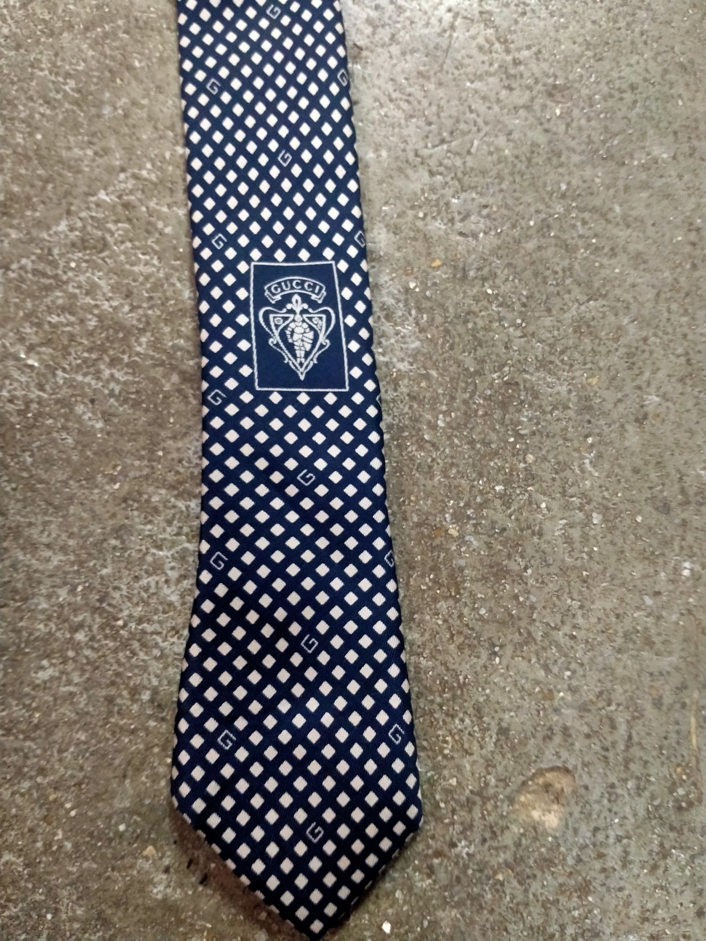 Gucci GUCCI MONOGRAM NECKTIE Size ONE SIZE - 9 Thumbnail
