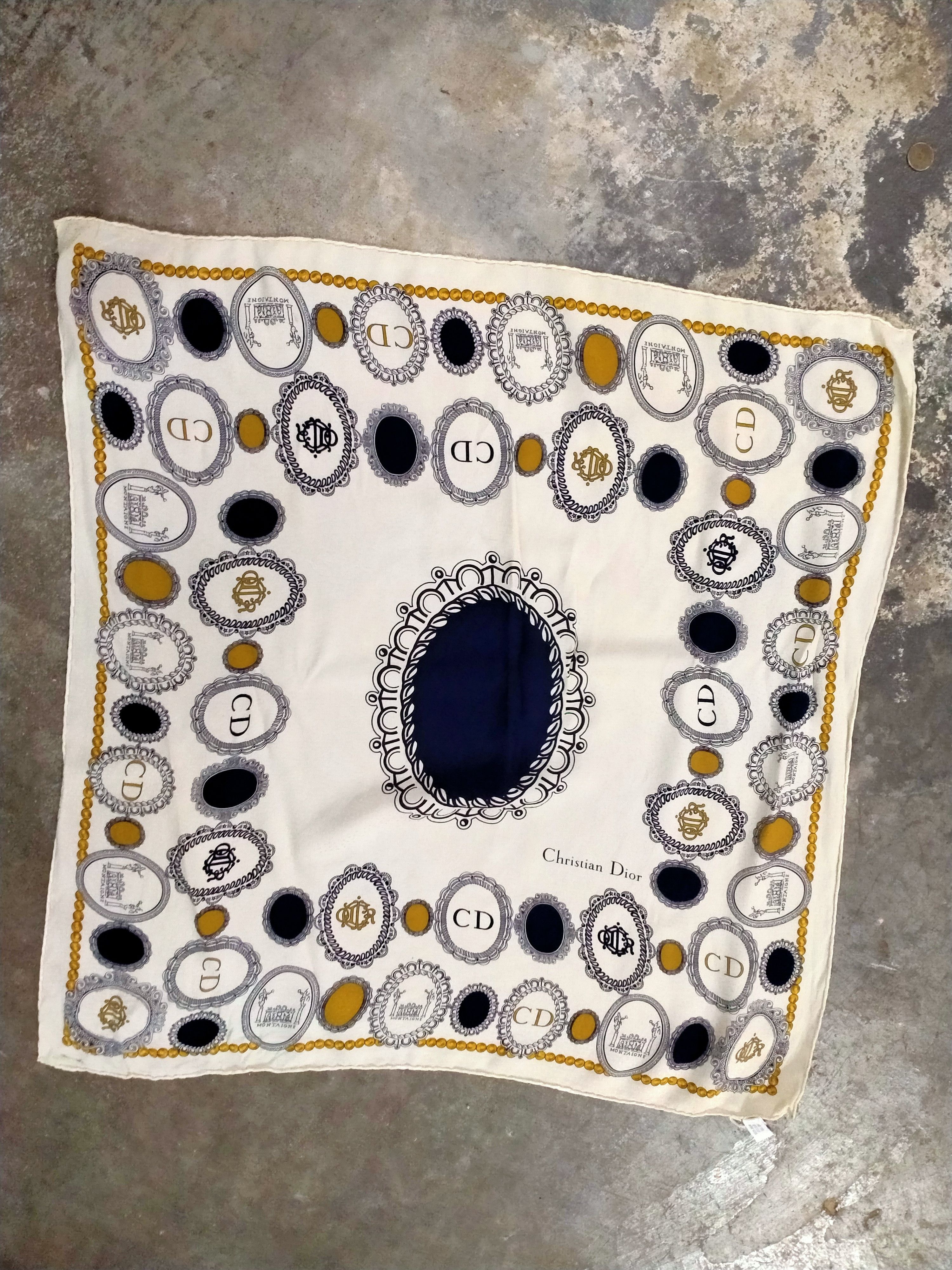 Christian Dior Monsieur CHRISTIAN DIOR HANDKERCHIEF Size ONE SIZE - 7 Thumbnail
