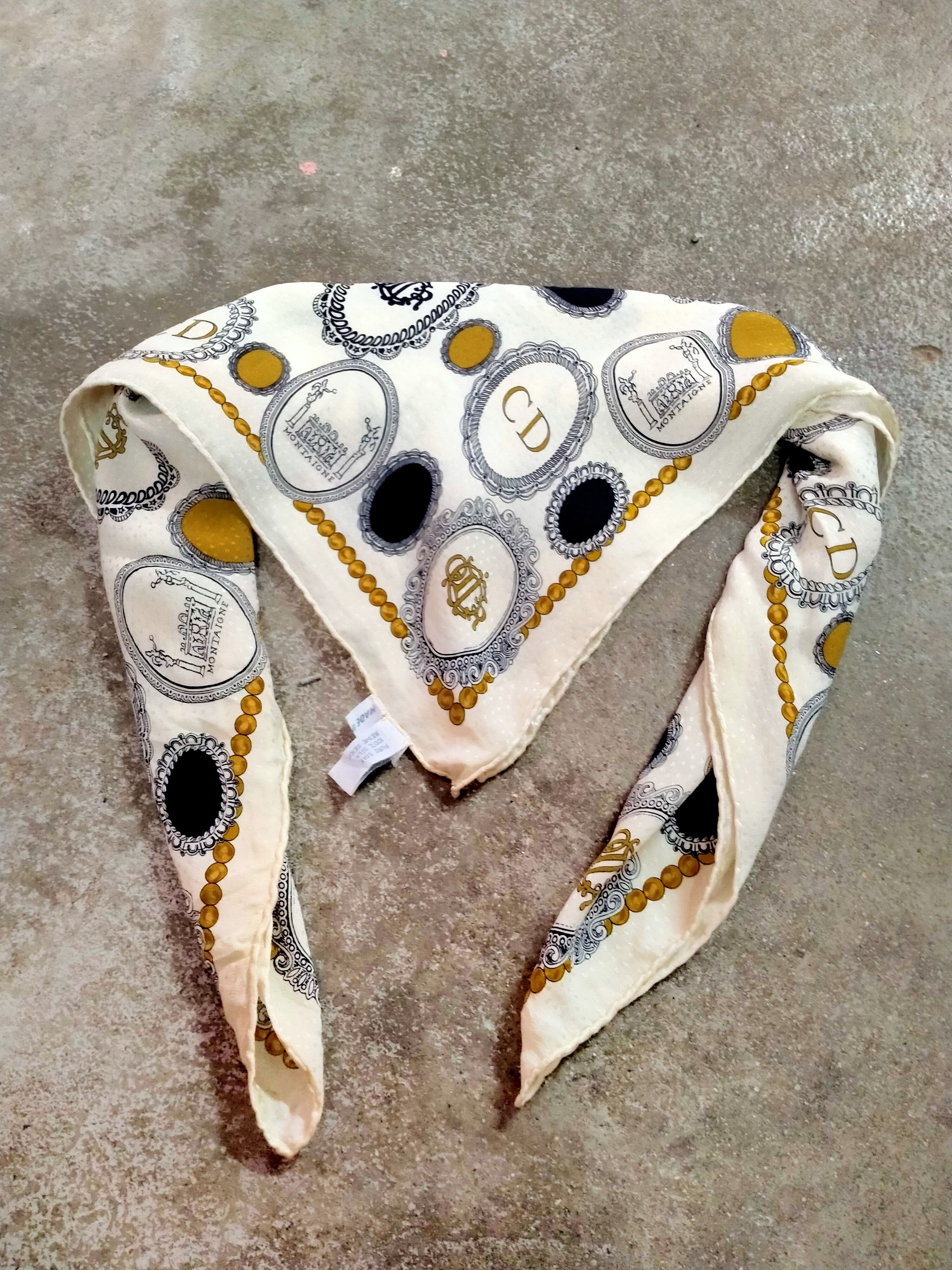 Christian Dior Monsieur CHRISTIAN DIOR HANDKERCHIEF Size ONE SIZE - 1 Thumbnail
