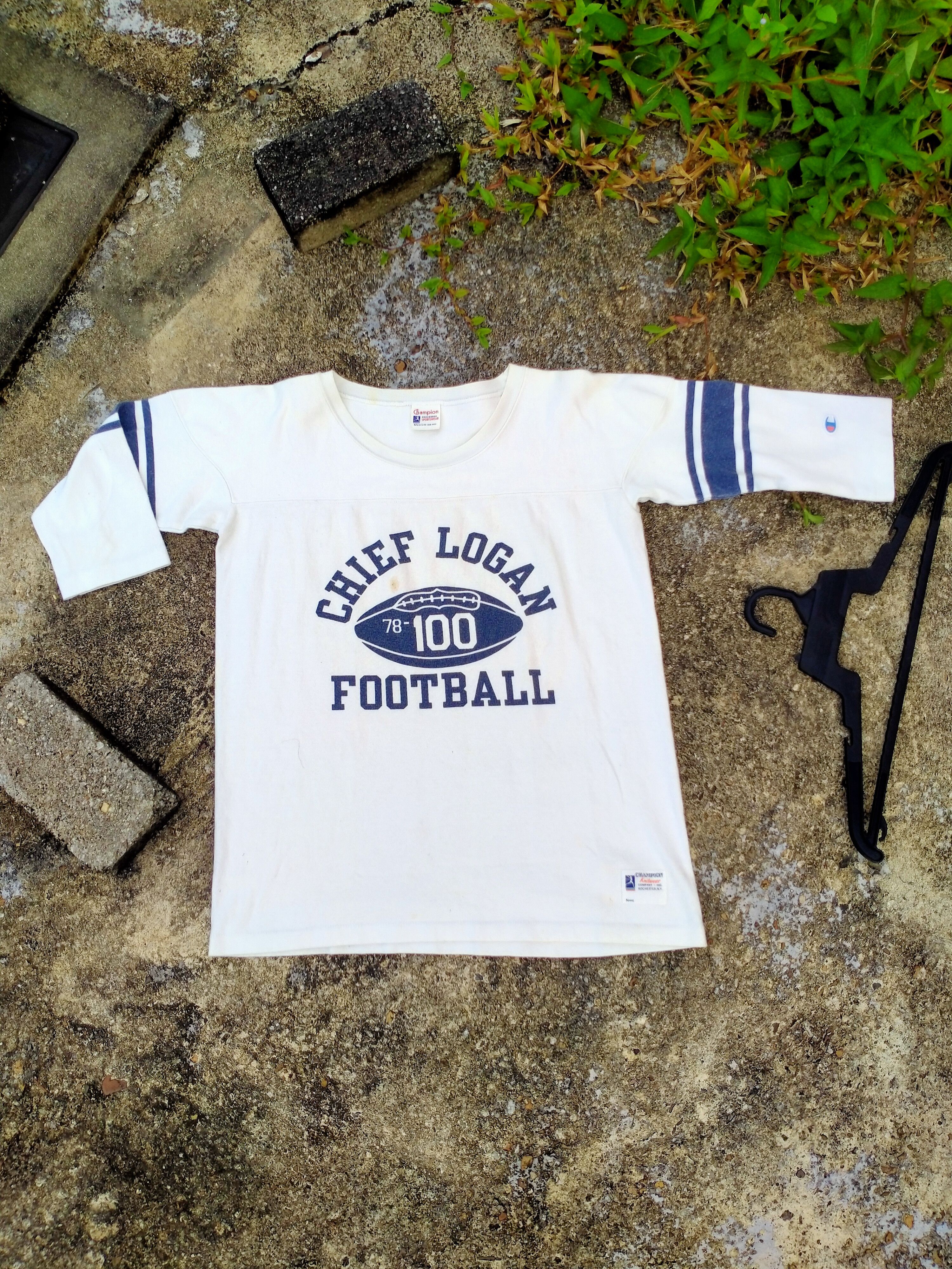 Champion × Vintage CHIEF LOGAN FOOTBALL BIG LOGO BY CHAMPION SHIRT Size US M / EU 48-50 / 2 - 1 Thumbnail