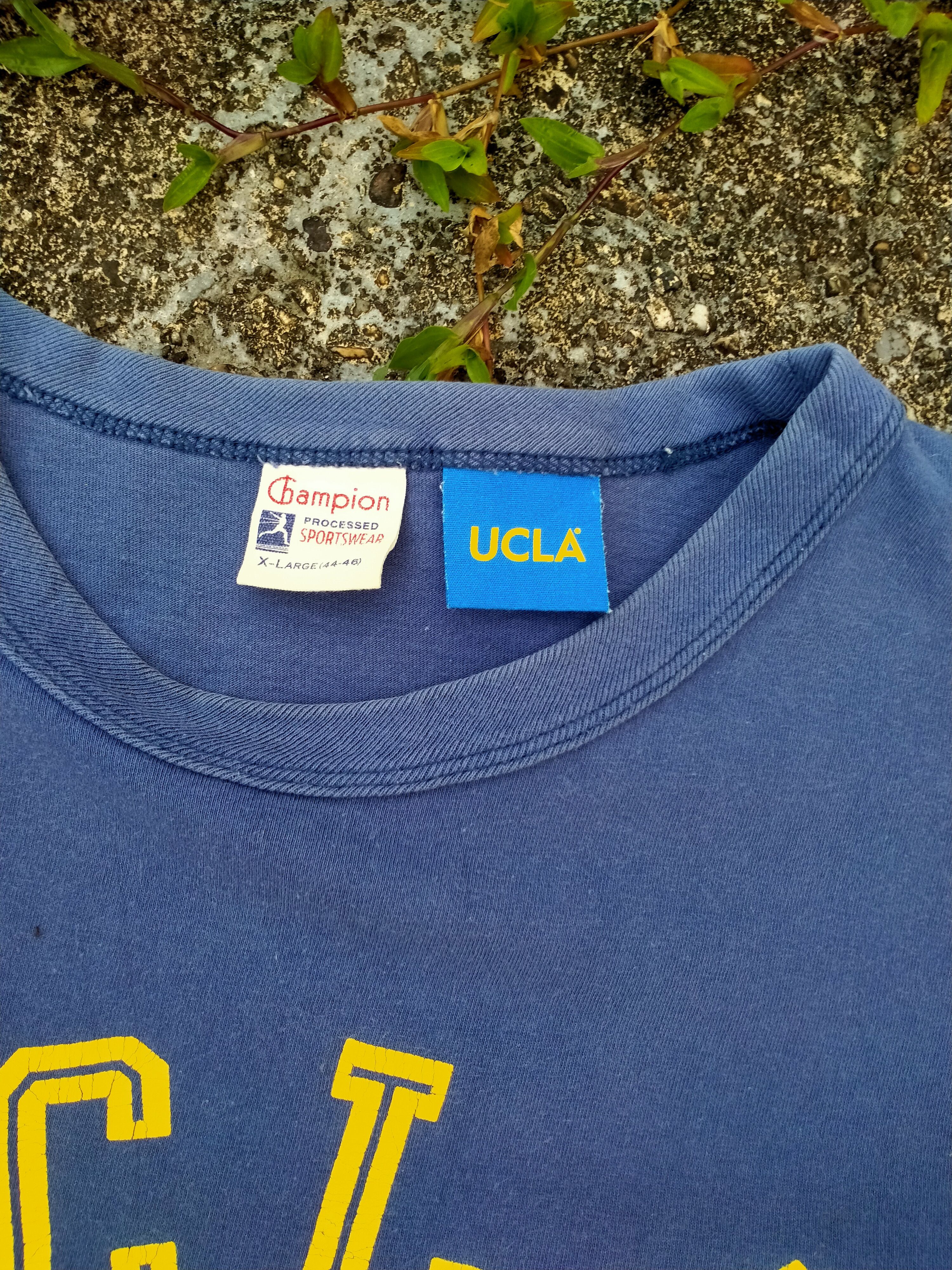 Champion × Vintage CHAMPION X UCLA BIG LOGO SHIRT Size US XL / EU 56 / 4 - 4 Thumbnail