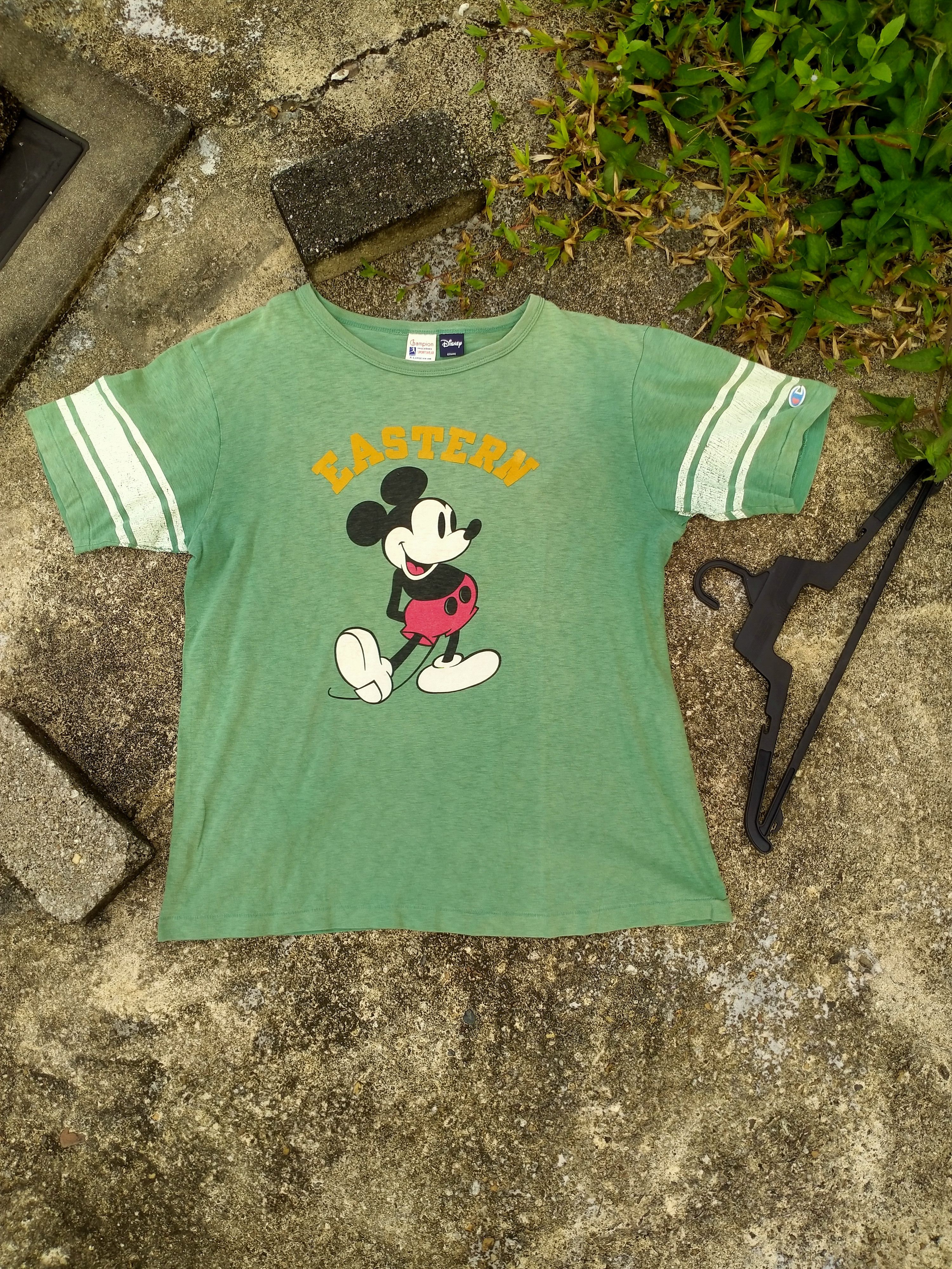 CHAMPION X MICKEY MOUSE BIG LOGO SHIRT