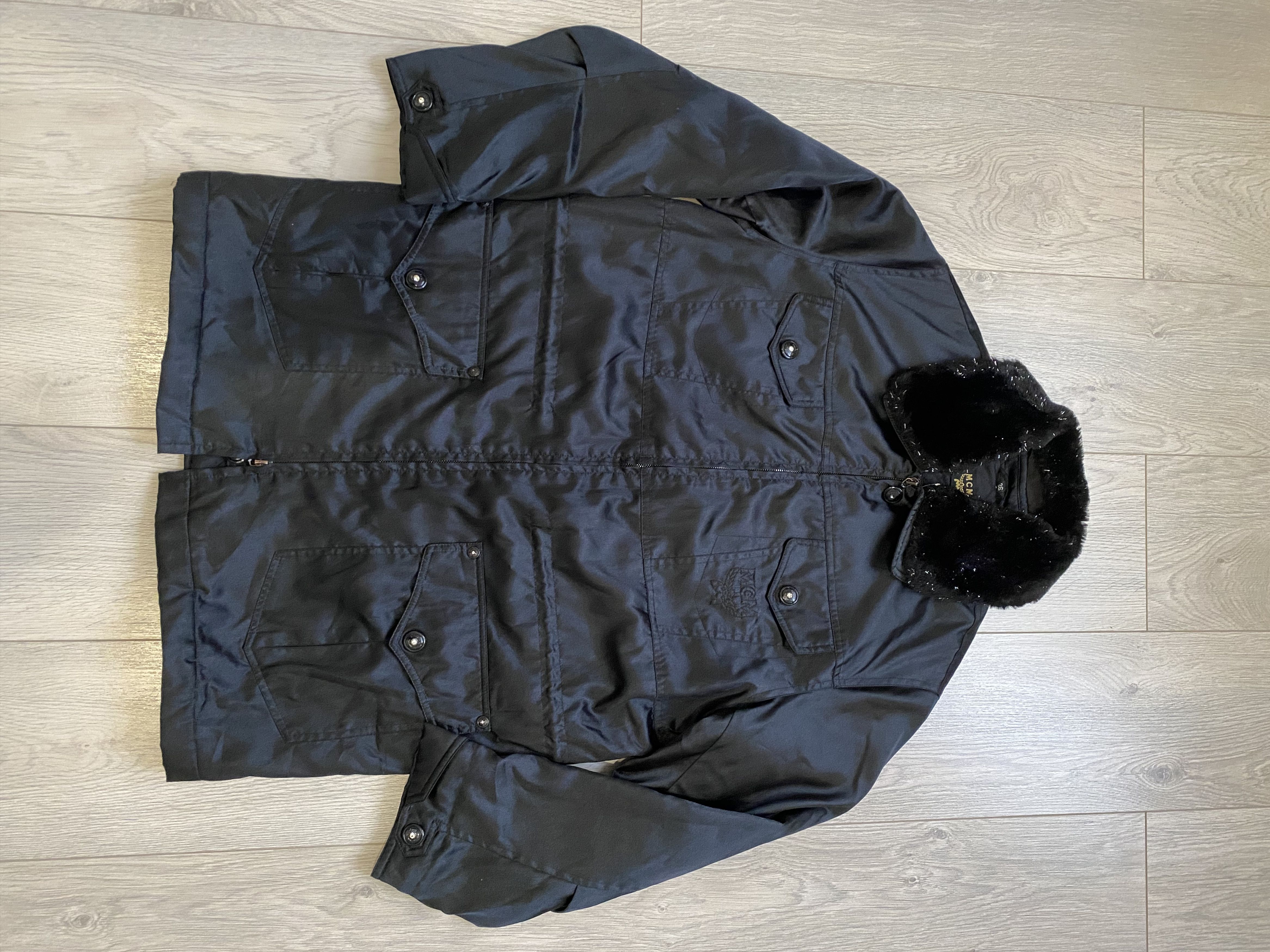 image of MCM Vintage Parka Jacket Sixe 38 ( M) in Black, Women's (Size XS)