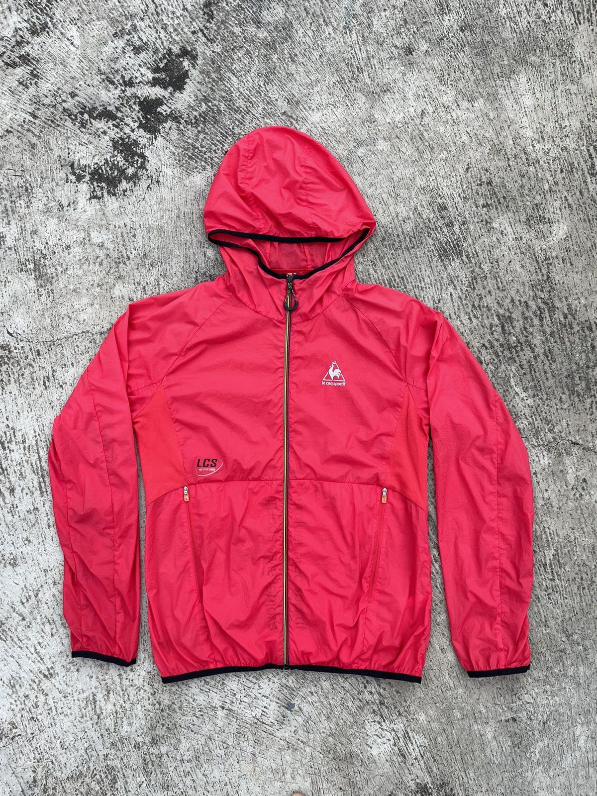 image of Le Coq Sportif x Red Jacket Lecoq Sports in Red, Men's (Size Medium)
