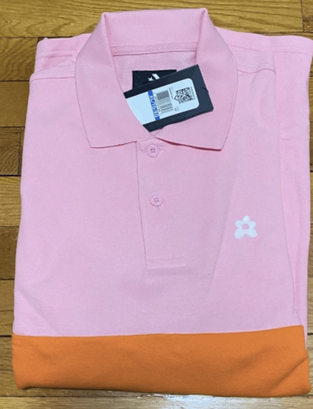 Converse x Golf Wang Le Fleur Pink Long Sleeve Polo Shirt