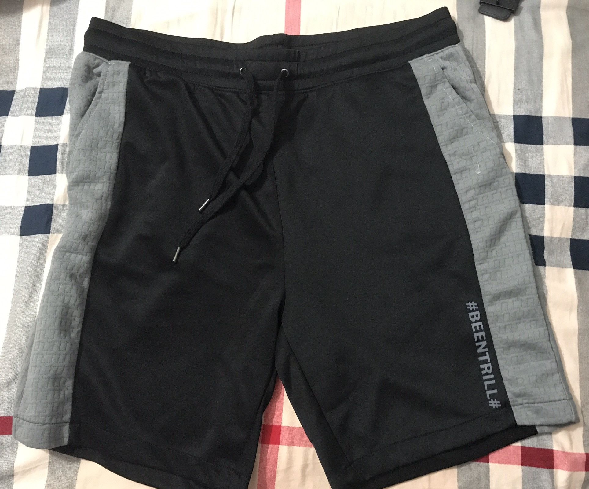 Been Trill 3M Active Black Shorts