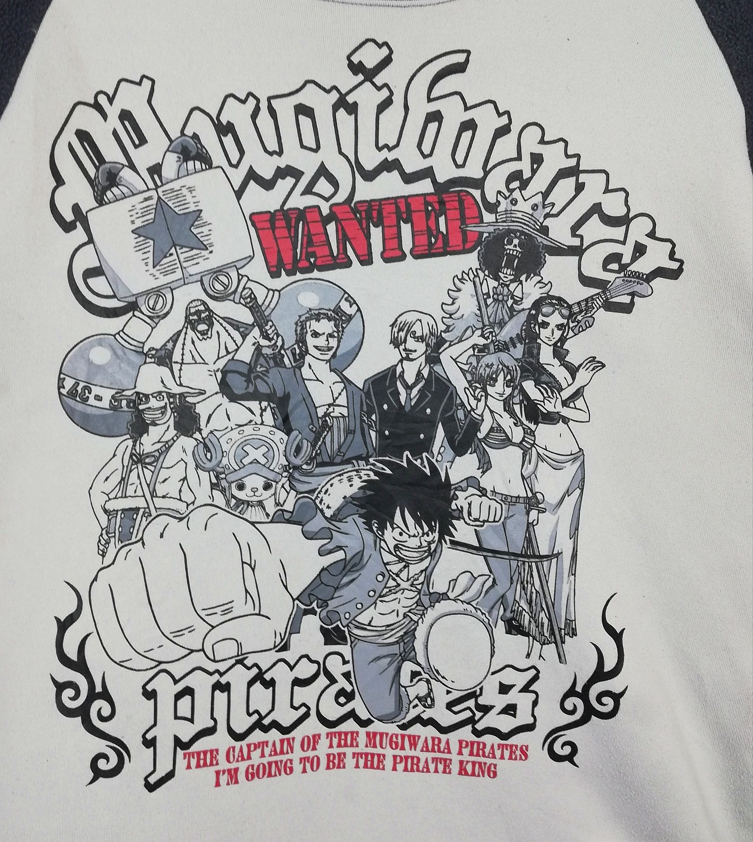 Cartoon Network × One Piece One Piece Mugiwara Pirates Sweatshirt Over Printed Size US M / EU 48-50 / 2 - 2 Thumbnail
