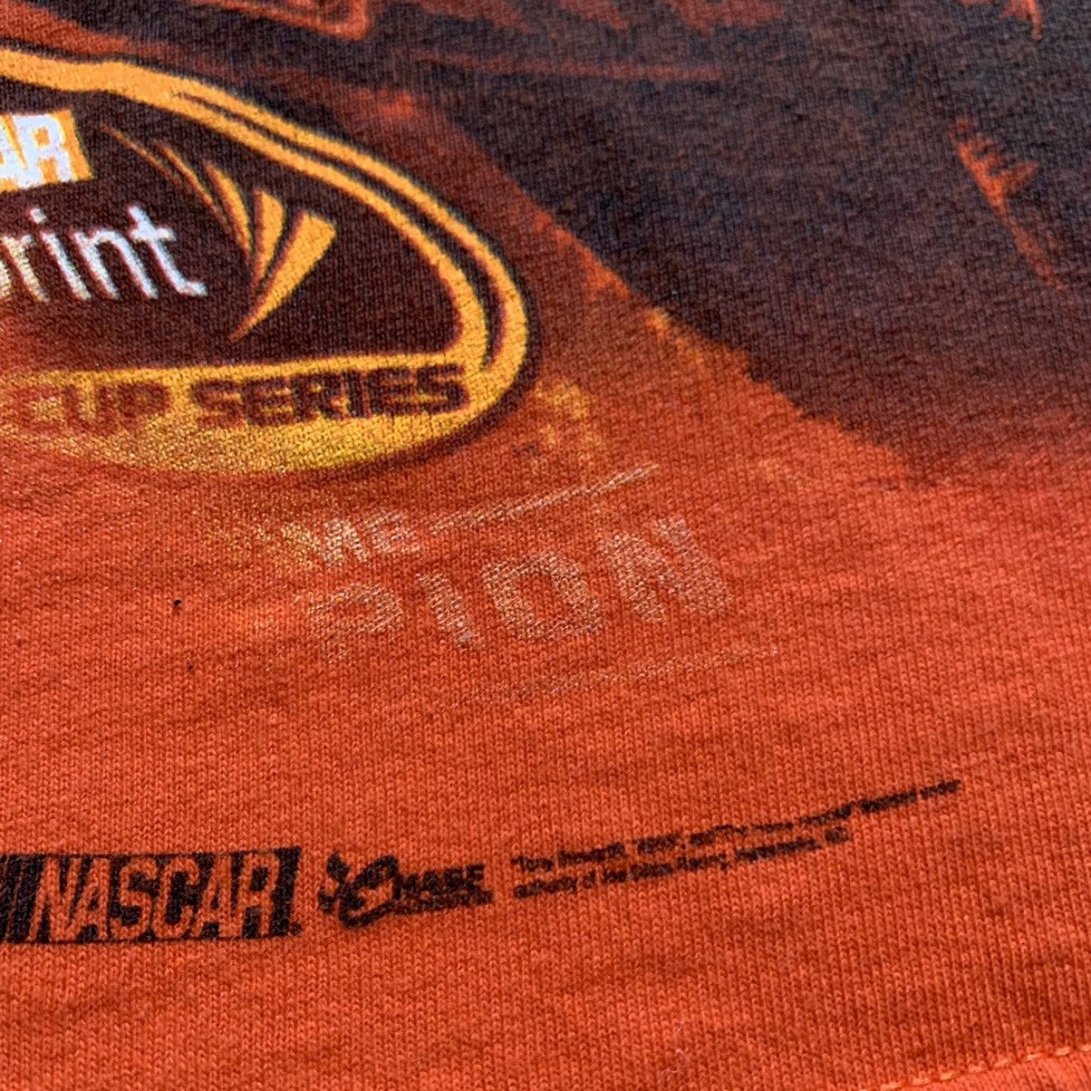 NASCAR × Vintage Vtg 00s Tony Stewart NASCAR AOP Graphic Tee Medium 20 Size US M / EU 48-50 / 2 - 5 Thumbnail