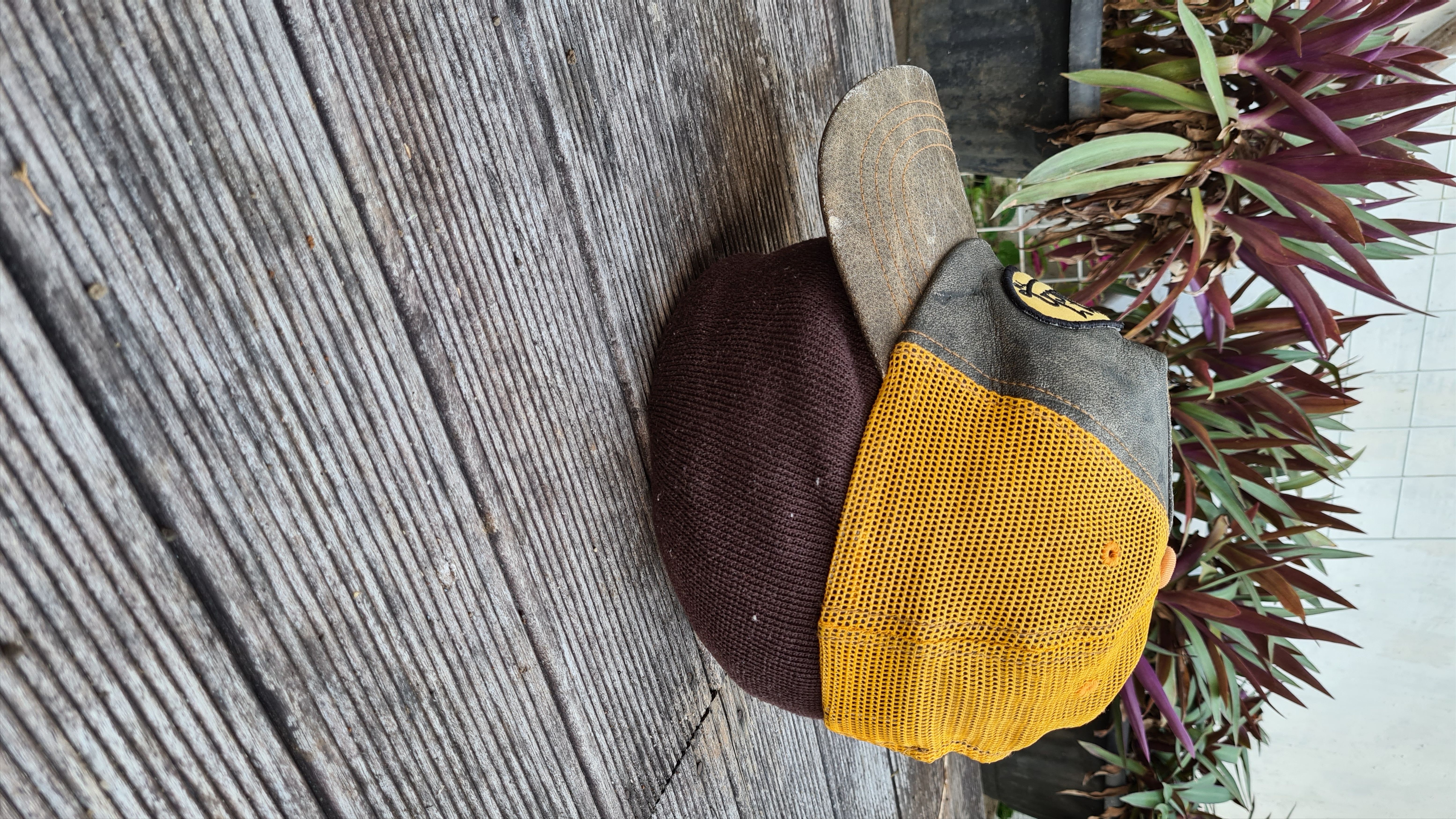 Vintage × Von Dutch Leather Von Dutch Trucker Hat Size ONE SIZE - 3 Thumbnail
