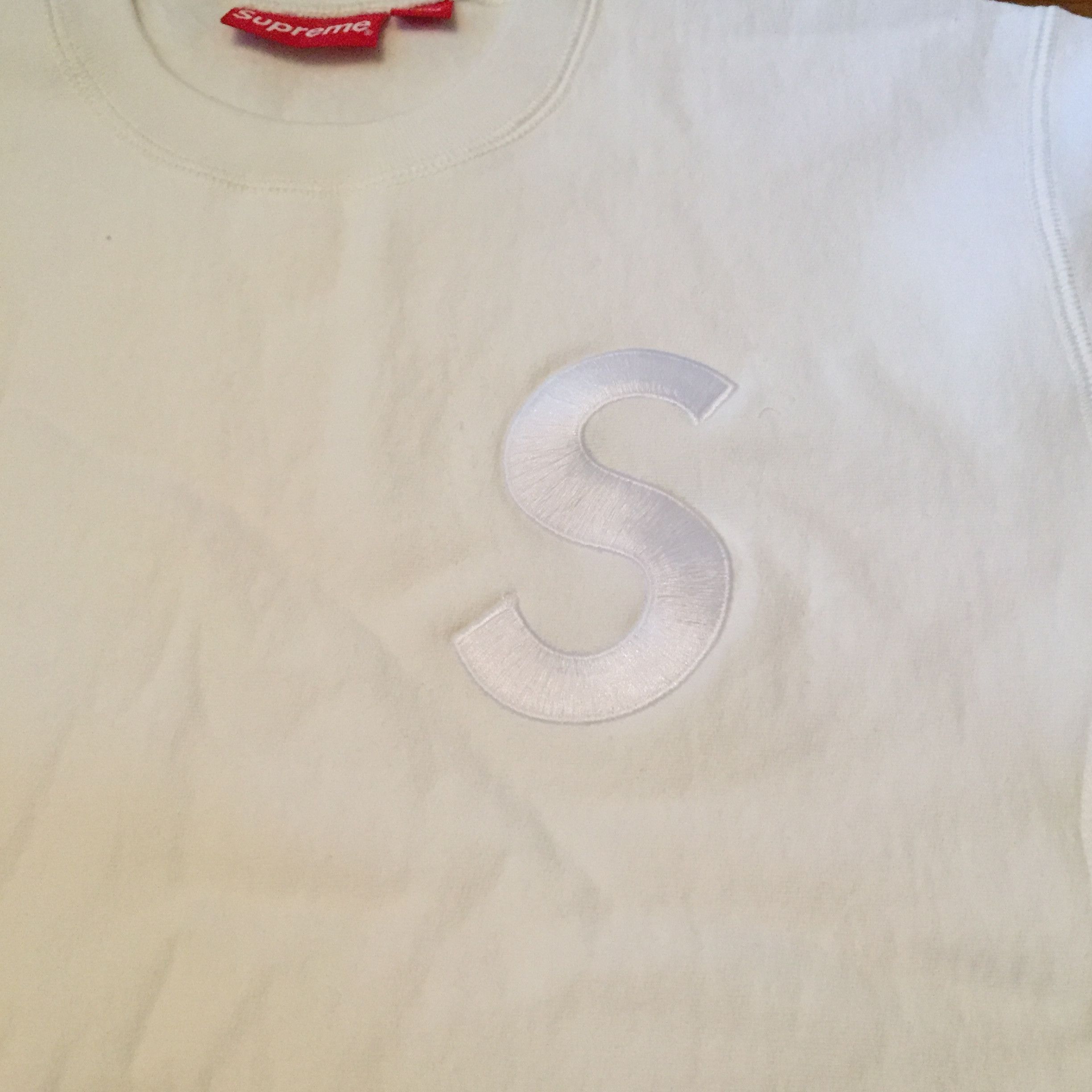 Supreme Supreme S Logo Crewneck Size US M / EU 48-50 / 2 - 3 Thumbnail