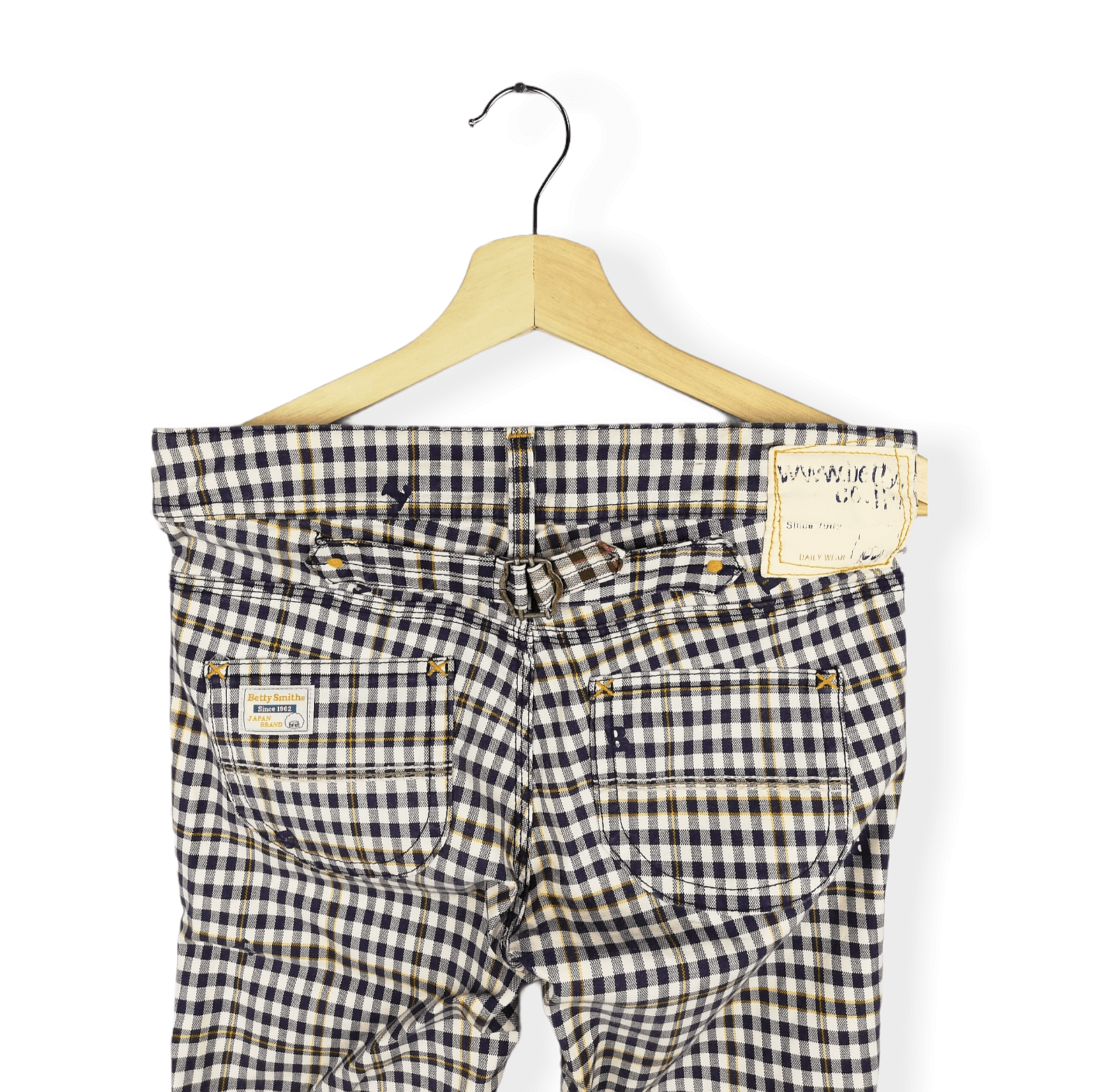 Denime BETTY SMITH JEANS DENIM CLASSIC DESIGN WITH BACK BUCKLE Size US 31 - 2 Thumbnail