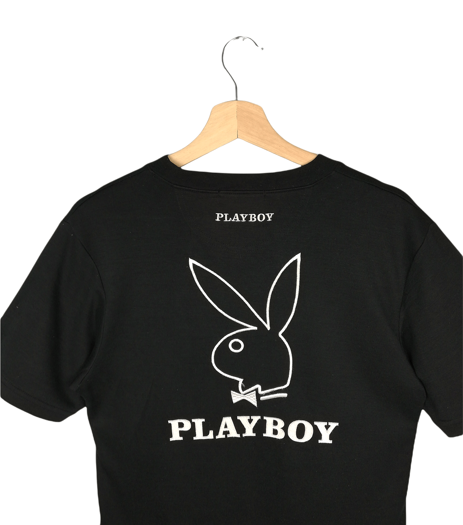 Playboy Playboy Tee Shirt Short Sleeve Over Printed Black Colour Size US M / EU 48-50 / 2 - 4 Thumbnail