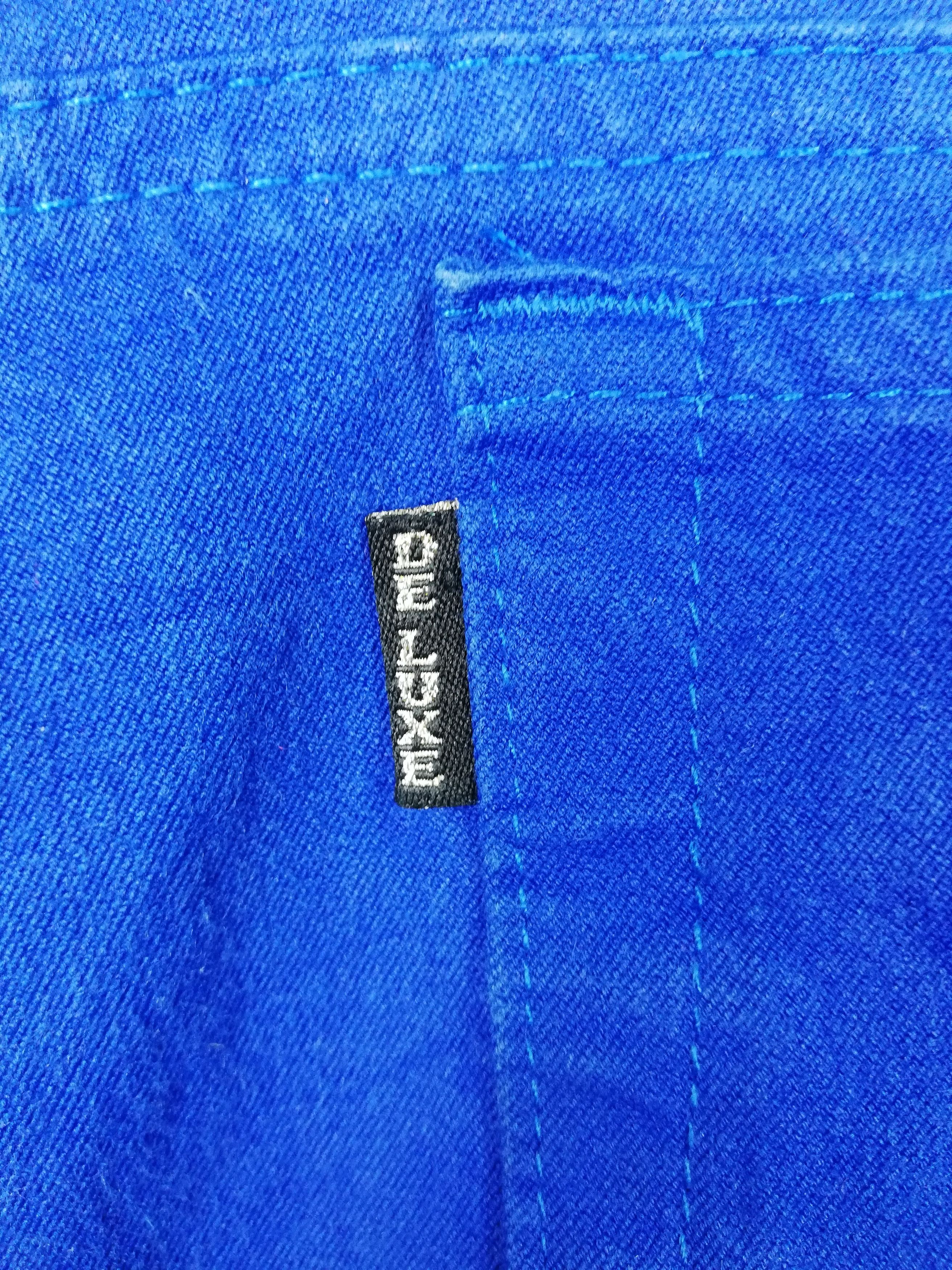 Denime × MCM 🔥🔥Authentic 90's MCM Embroidery Denime Jeans De Luxe women Size 29" - 9 Thumbnail