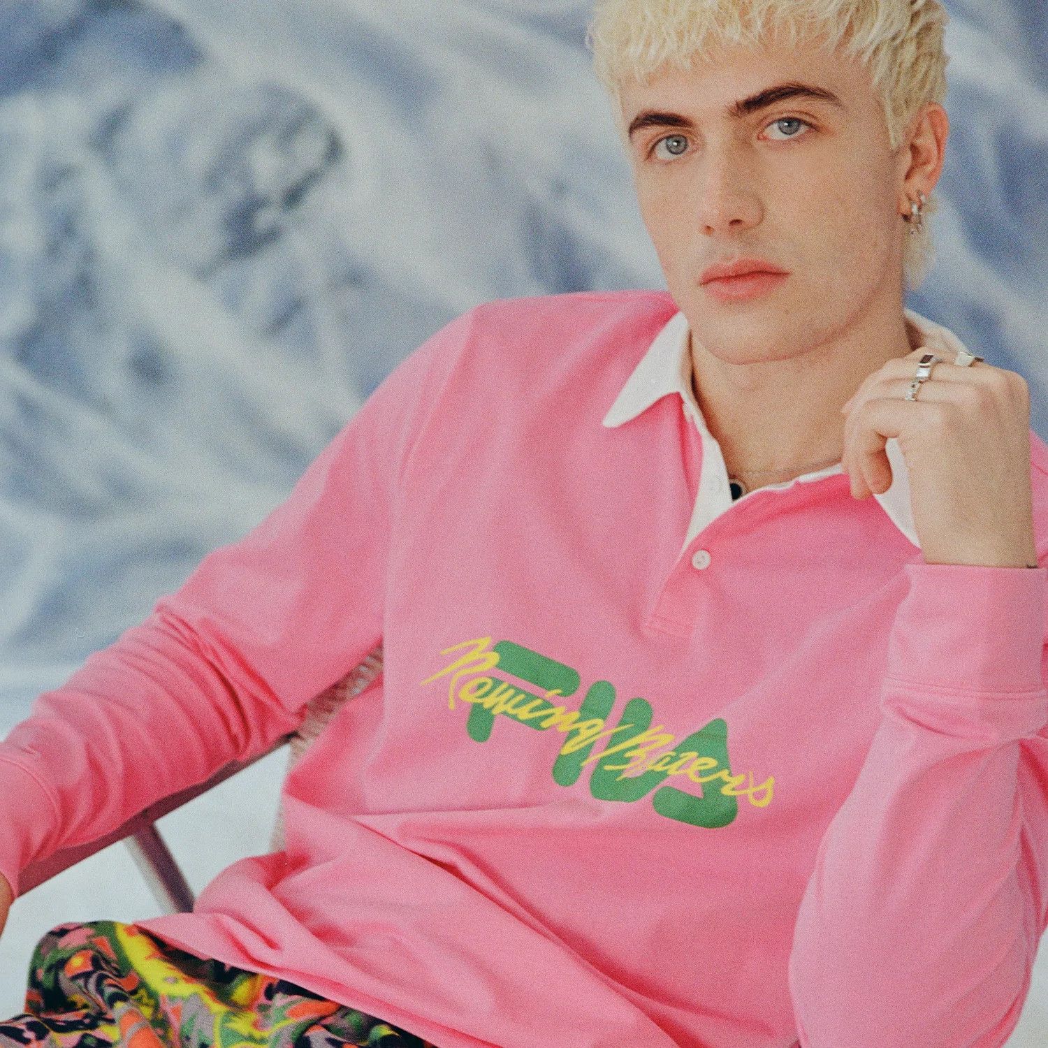 Fila × Rowing Blazers Rowing Blazers x FILA Rugby Shirt - Vibrant Pink - NWT Size US XXL / EU 58 / 5 - 7 Thumbnail