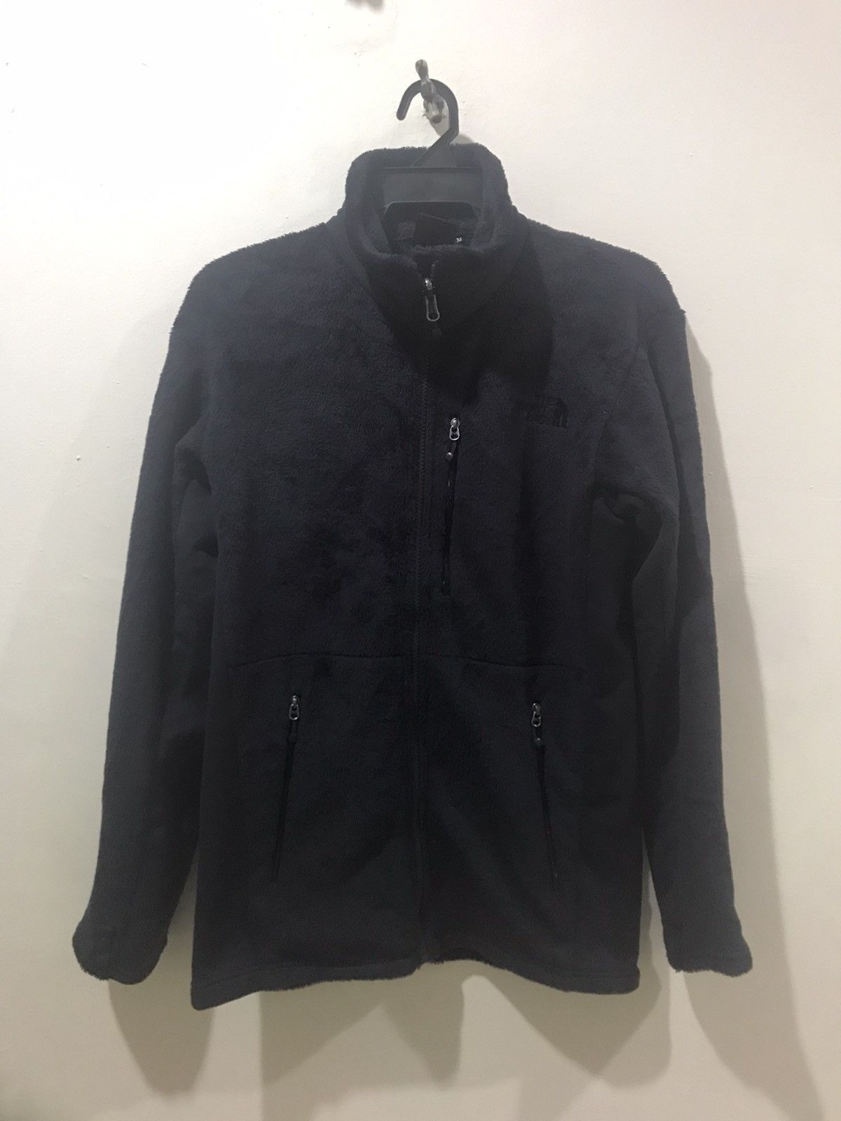 The North Face × Vintage ALL Black TNF Ultra Light Fleece Stretchable Jkt Size US M / EU 48-50 / 2 - 1 Thumbnail