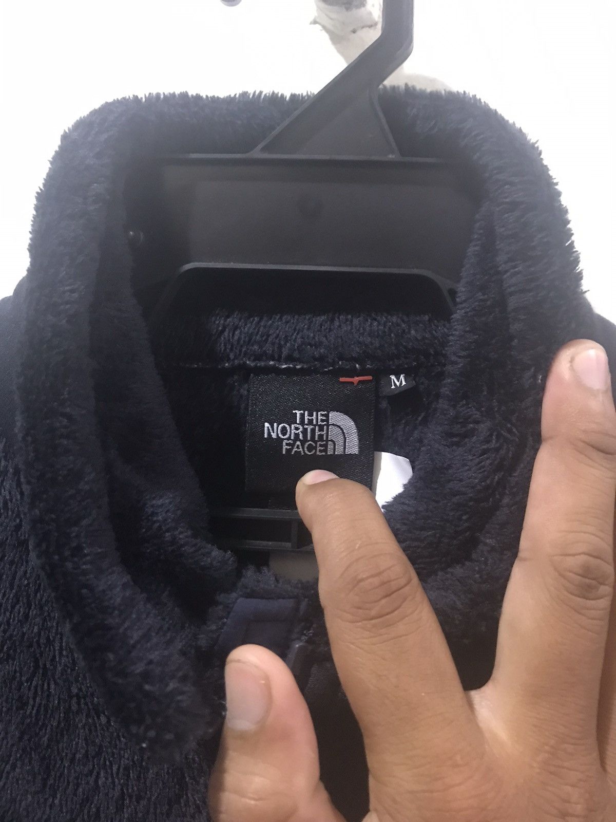 The North Face × Vintage ALL Black TNF Ultra Light Fleece Stretchable Jkt Size US M / EU 48-50 / 2 - 3 Thumbnail