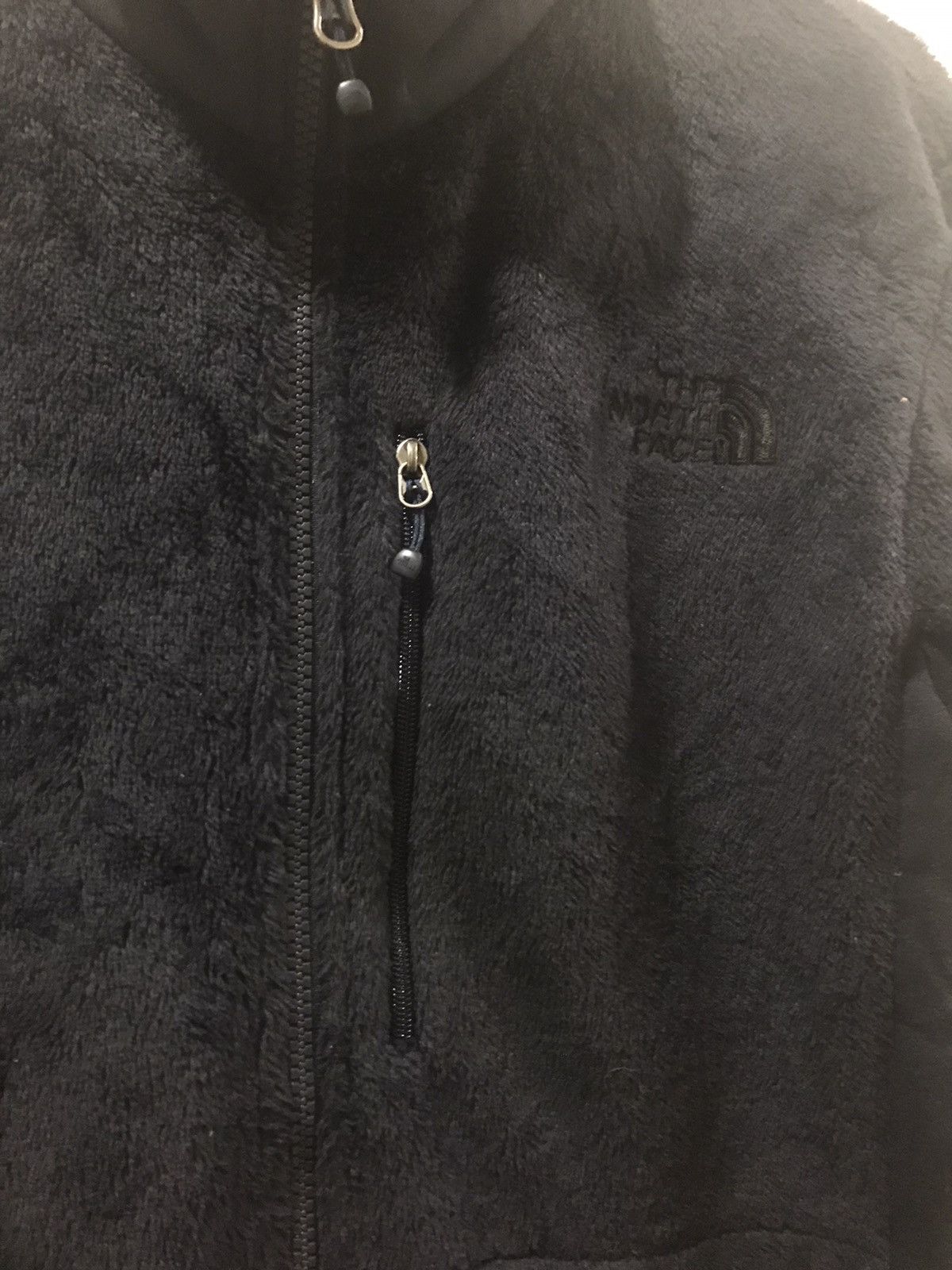 The North Face × Vintage ALL Black TNF Ultra Light Fleece Stretchable Jkt Size US M / EU 48-50 / 2 - 2 Thumbnail