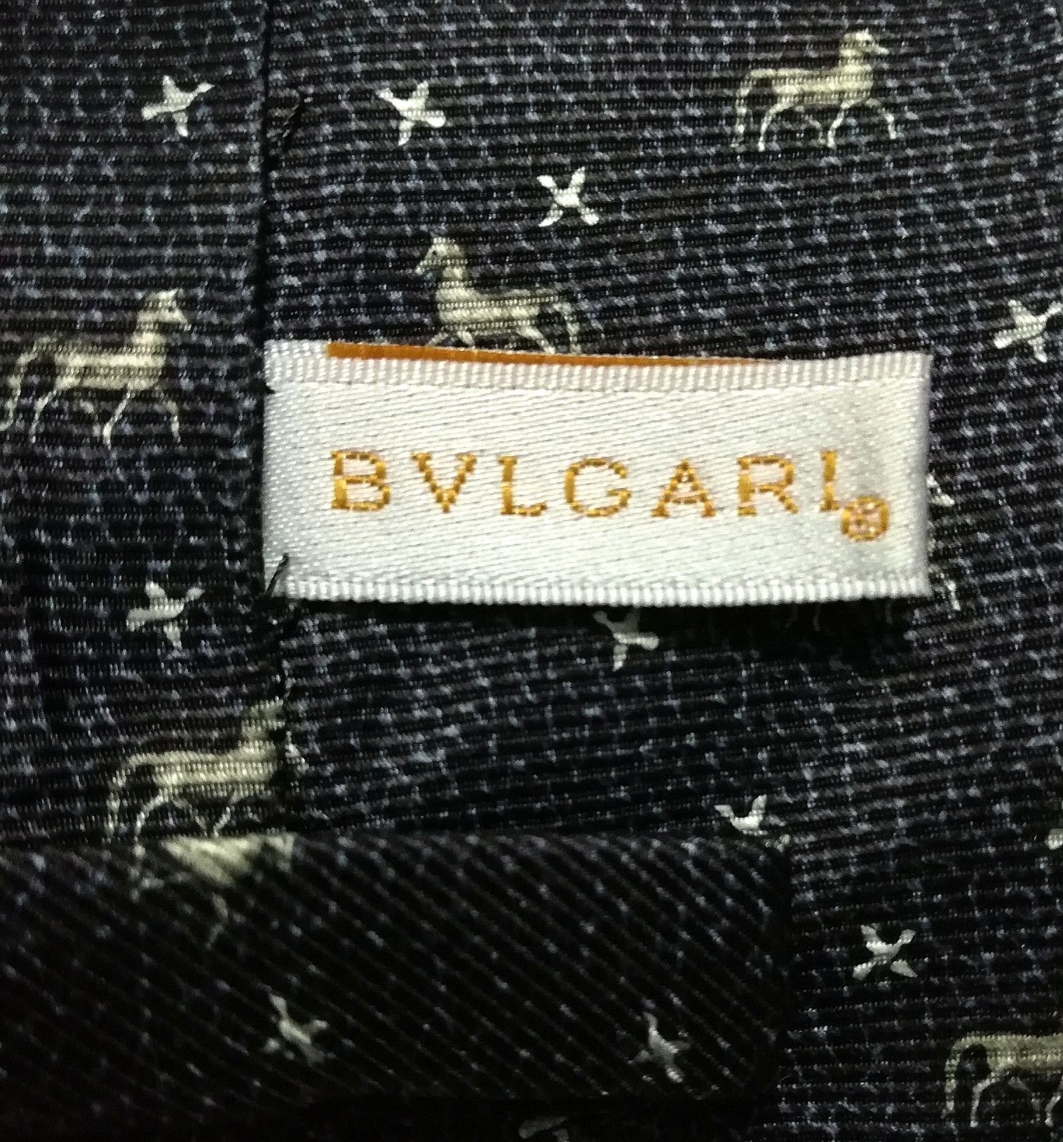 Bvlgari BVLGARI NECKTIE LUXURY 100% SILK MEN'S RARE DESIGN Size ONE SIZE - 5 Thumbnail