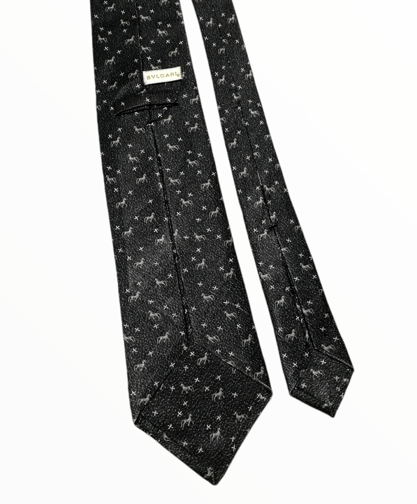 Bvlgari BVLGARI NECKTIE LUXURY 100% SILK MEN'S RARE DESIGN Size ONE SIZE - 7 Thumbnail