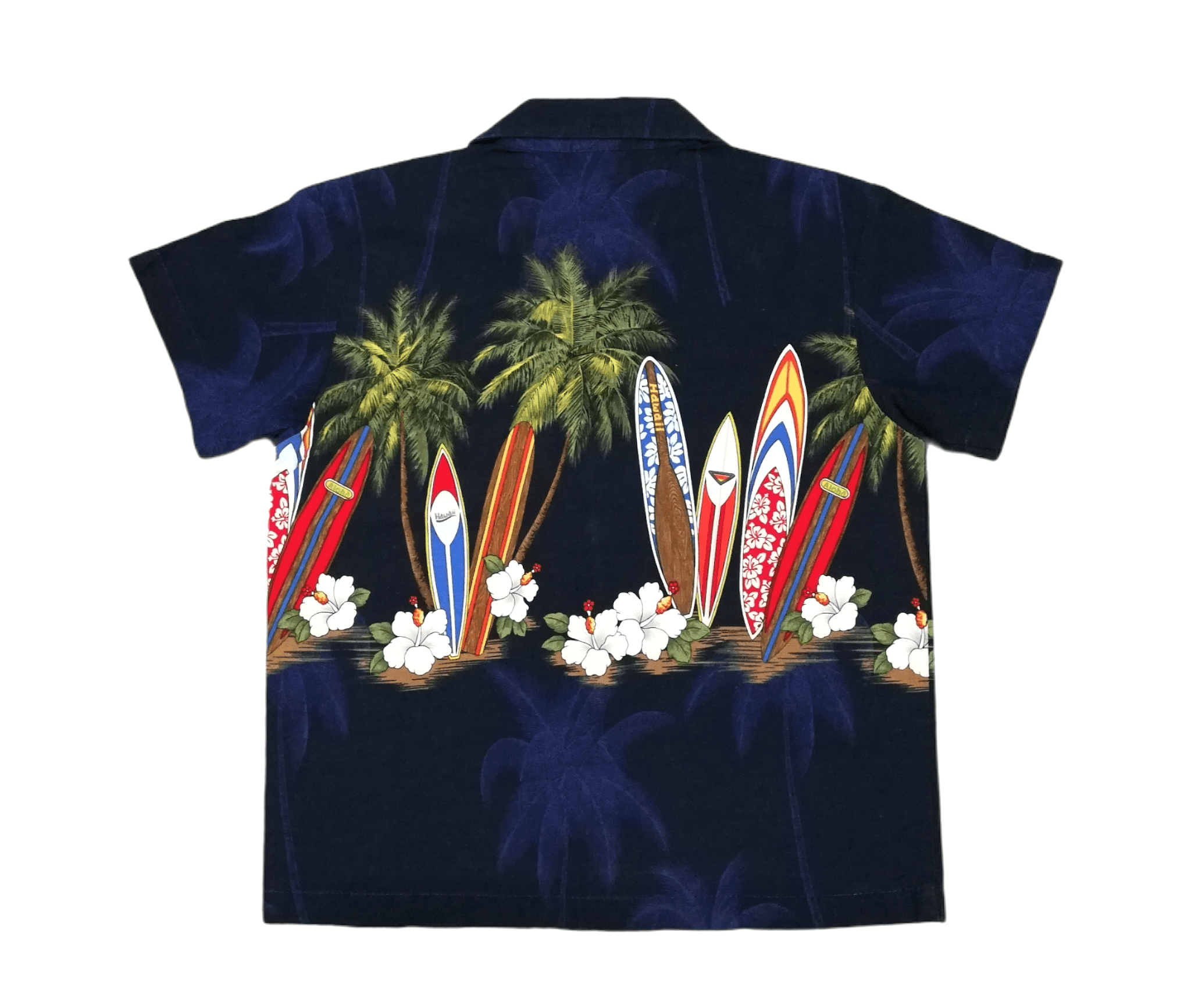 Japanese Brand × Vintage Vintage Hawaiian Shirt Favant Kids 5-6 Blue Colour Size US S / EU 44-46 / 1 - 2 Thumbnail