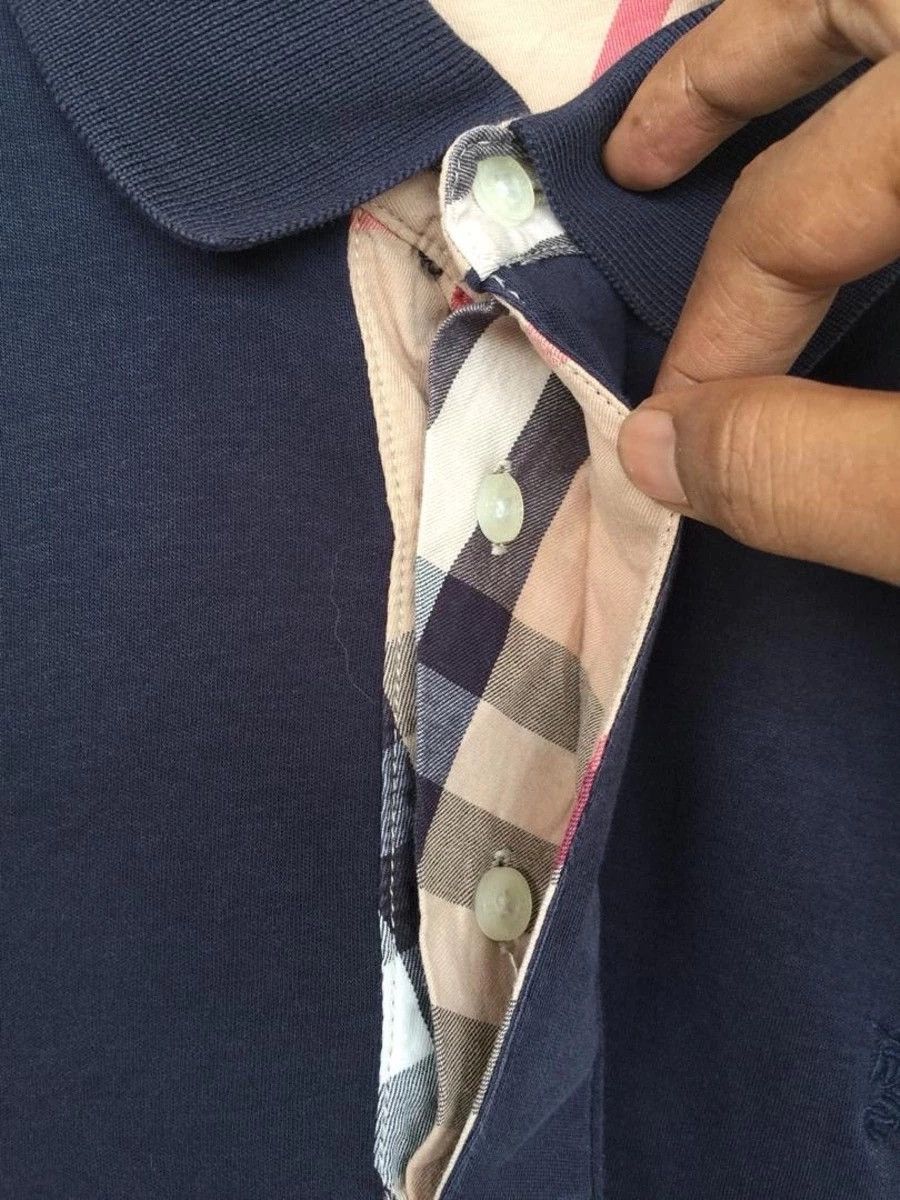 Burberry Burberry Novacheck Polo Shirt Size US M / EU 48-50 / 2 - 3 Thumbnail