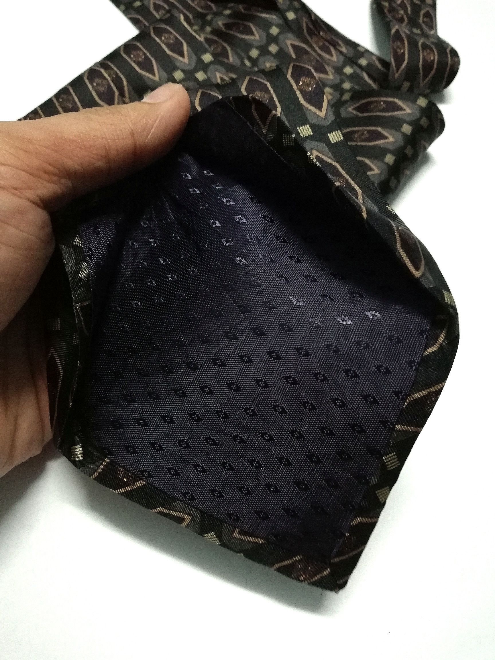 Givenchy × Japanese Brand MONSIEUR GIVENCHY NECKTIE GEOMETRIC DESIGNER LUXURY STYLE Size ONE SIZE - 6 Thumbnail