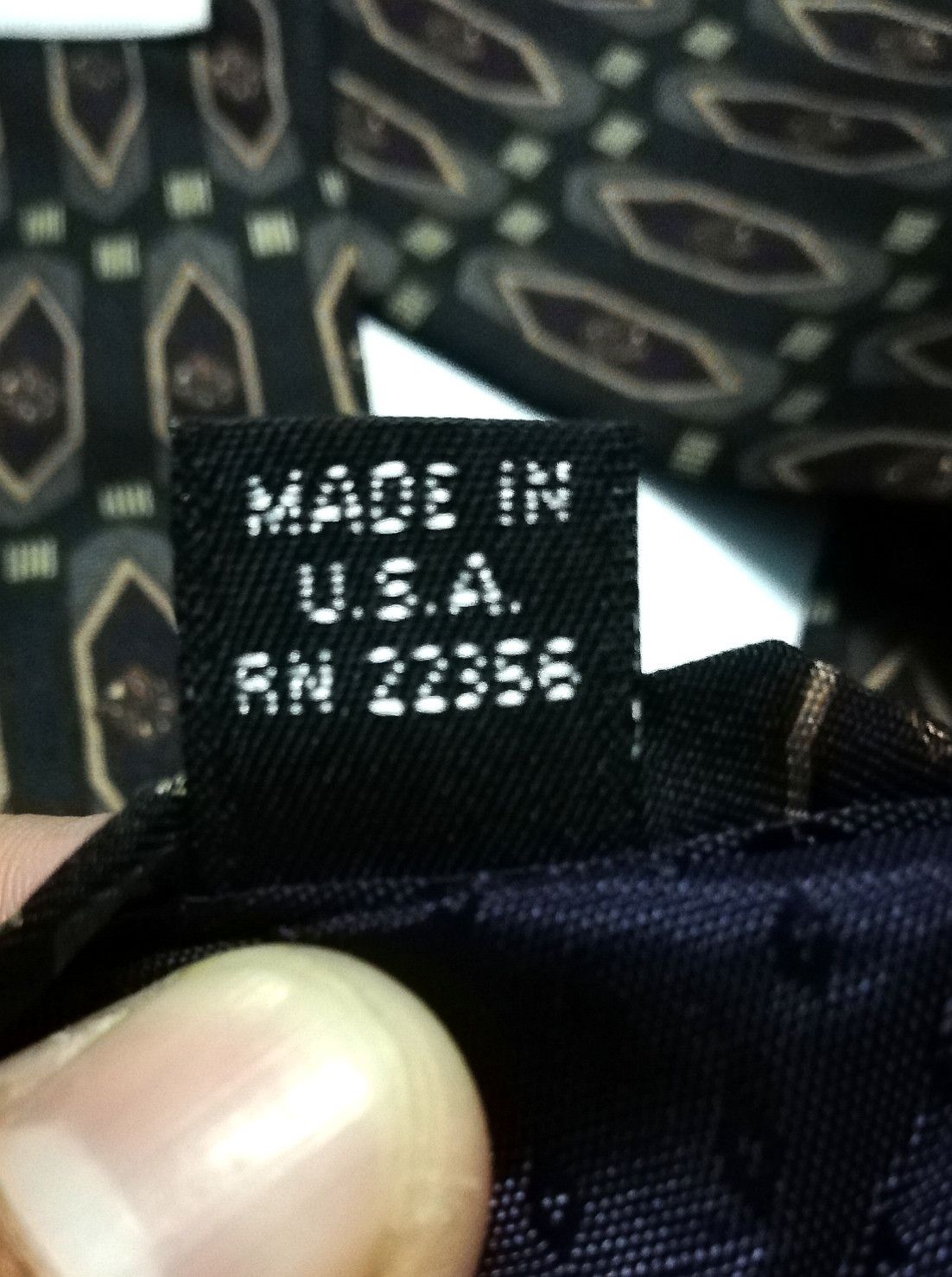Givenchy × Japanese Brand MONSIEUR GIVENCHY NECKTIE GEOMETRIC DESIGNER LUXURY STYLE Size ONE SIZE - 7 Thumbnail