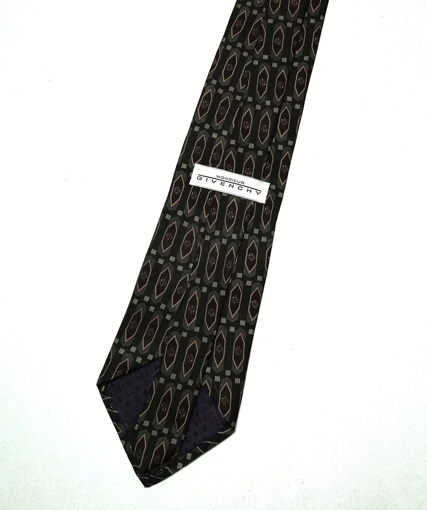 Givenchy × Japanese Brand MONSIEUR GIVENCHY NECKTIE GEOMETRIC DESIGNER LUXURY STYLE Size ONE SIZE - 4 Thumbnail