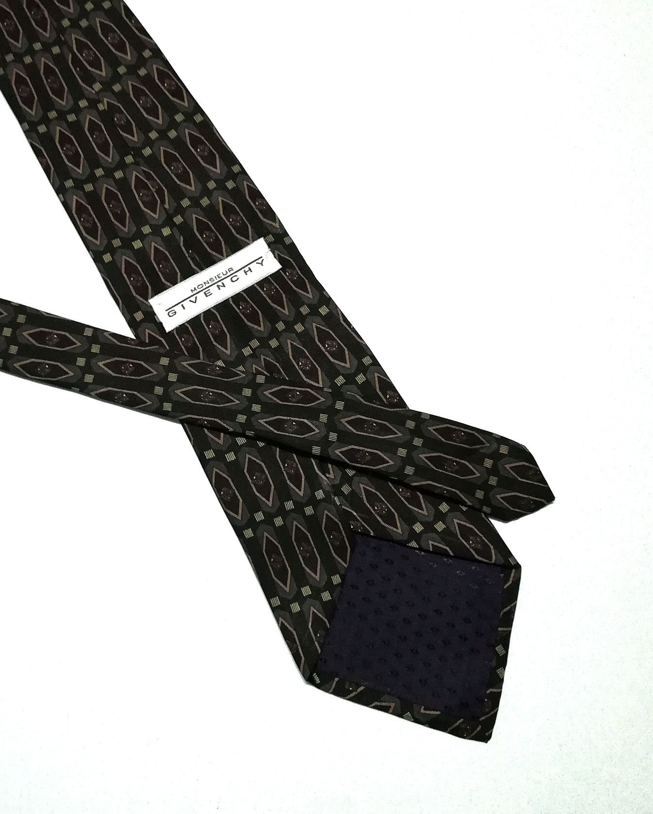 Givenchy × Japanese Brand MONSIEUR GIVENCHY NECKTIE GEOMETRIC DESIGNER LUXURY STYLE Size ONE SIZE - 5 Thumbnail