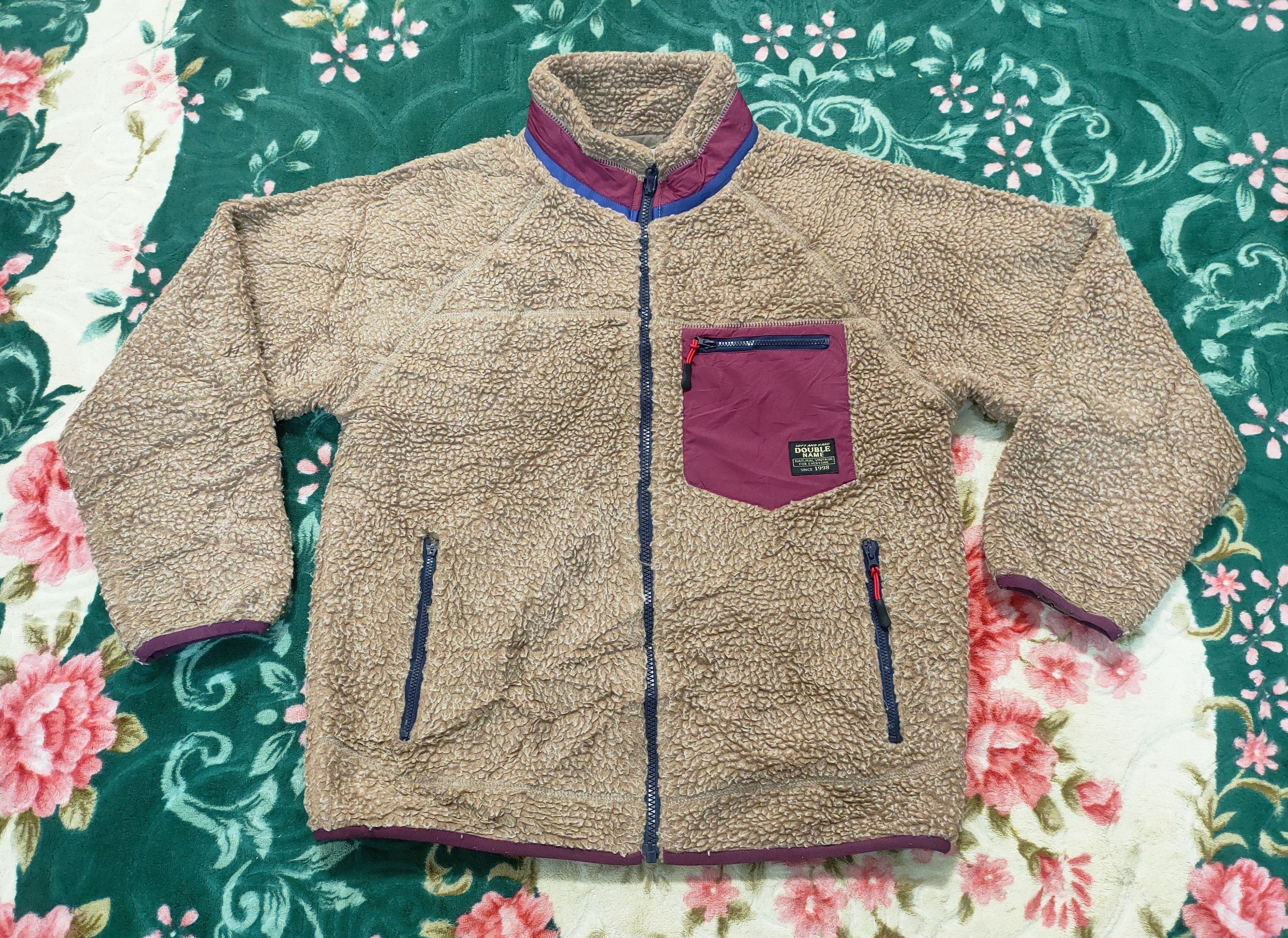 Nice Japanese Brand Double Name Sherpa Light Jacket