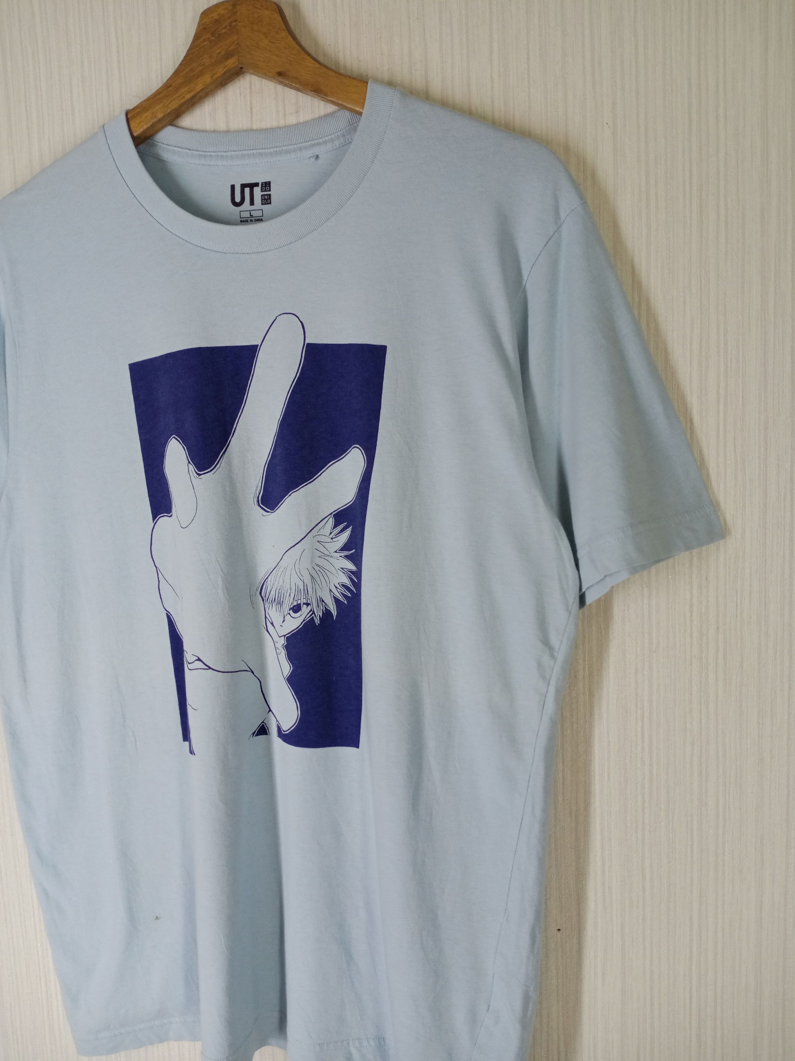 Anime RARE HUNTER X HUNTER KILLUA JAPAN ANIME TSHIRT Size US L / EU 52-54 / 3 - 5 Thumbnail