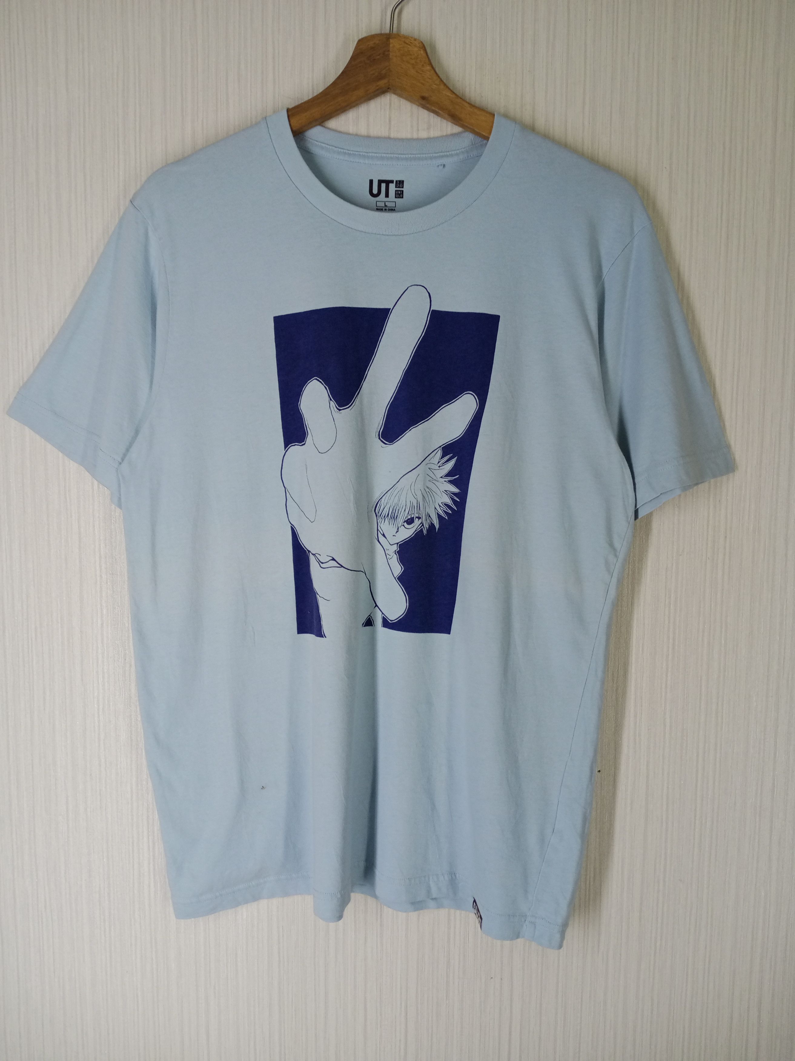 Anime RARE HUNTER X HUNTER KILLUA JAPAN ANIME TSHIRT Size US L / EU 52-54 / 3 - 2 Thumbnail